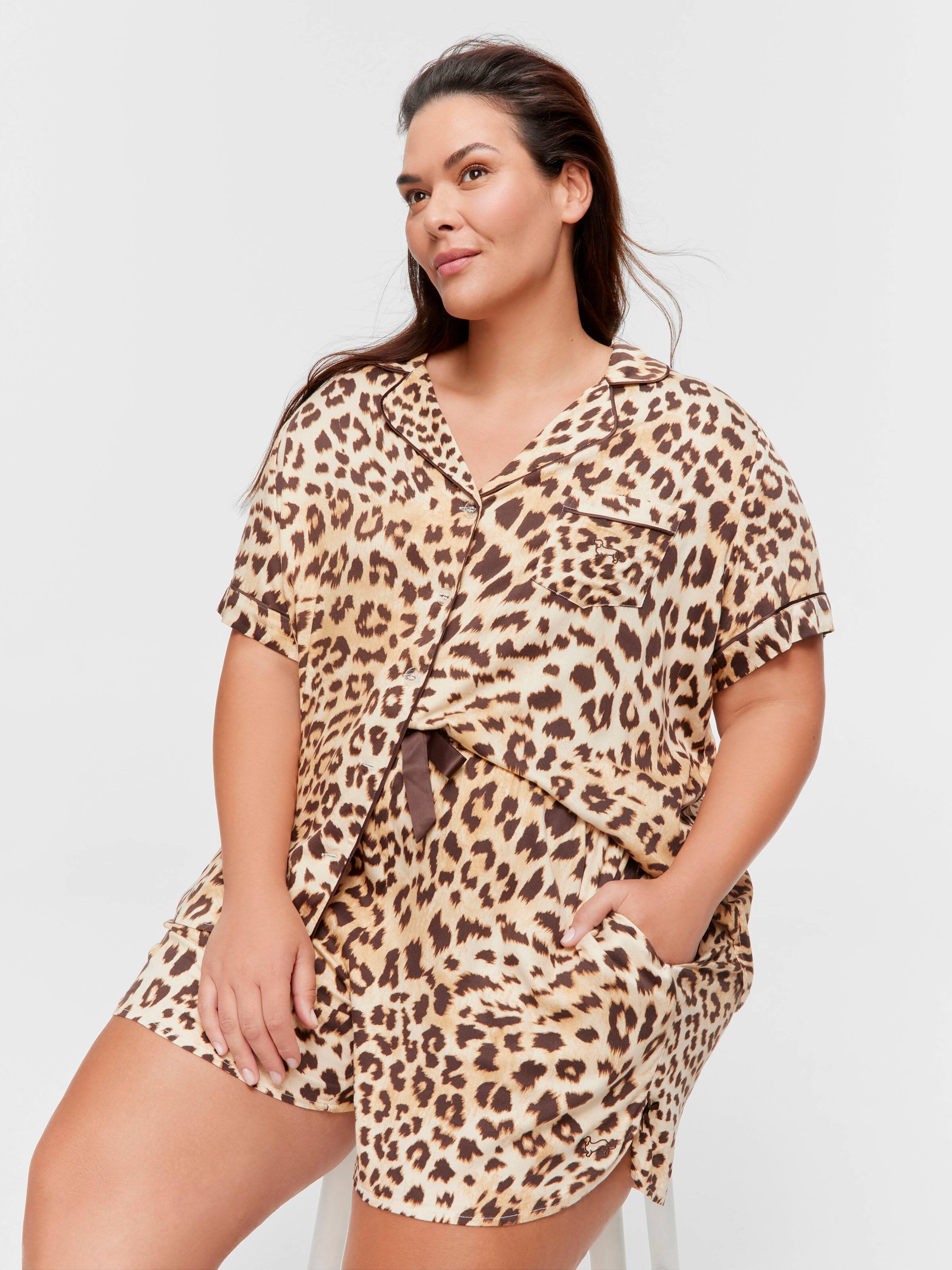 P.A. Plus Leopard Mini Short