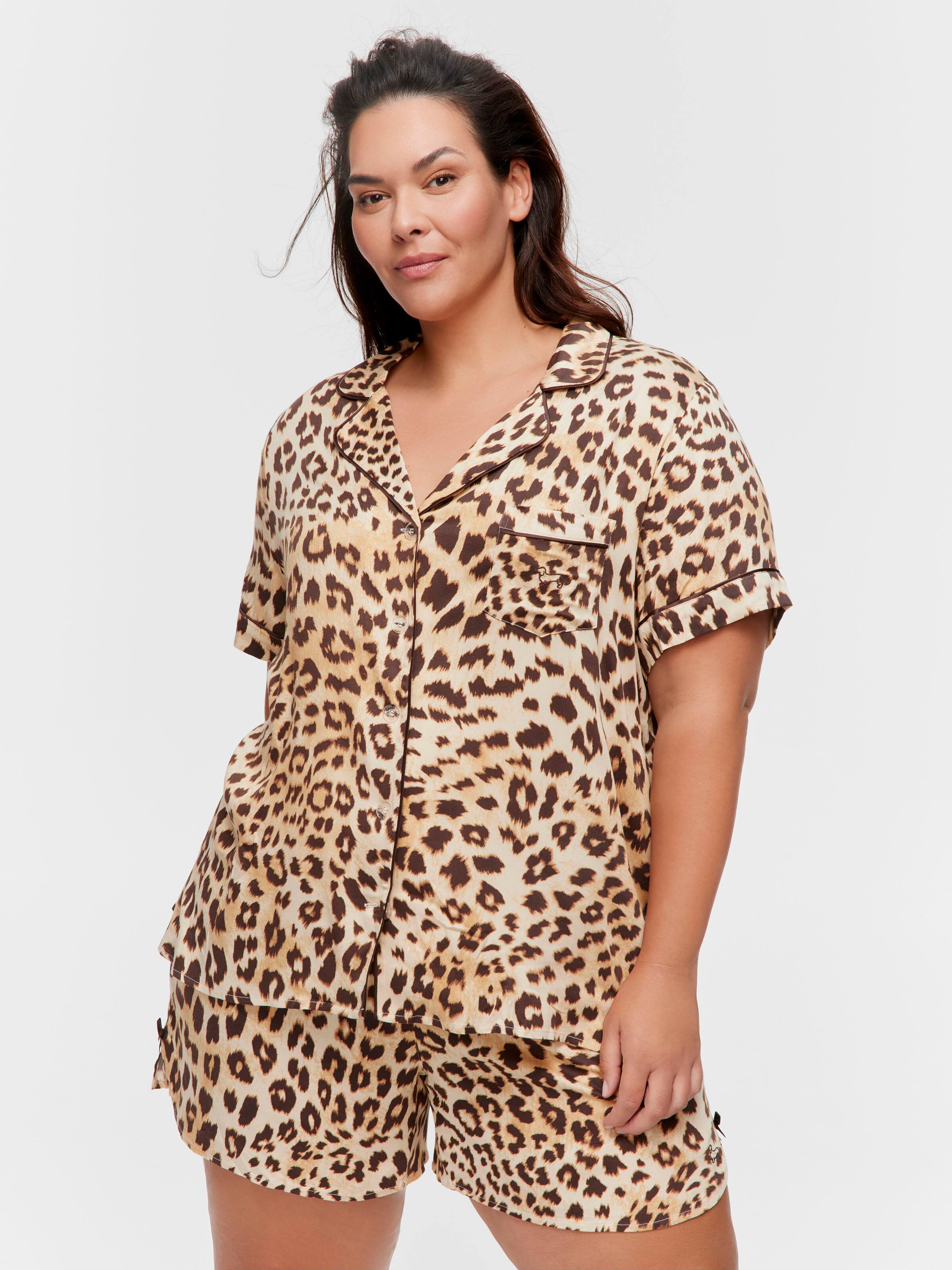 Image for P.A. Plus Leopard Shirt from Peter Alexander
