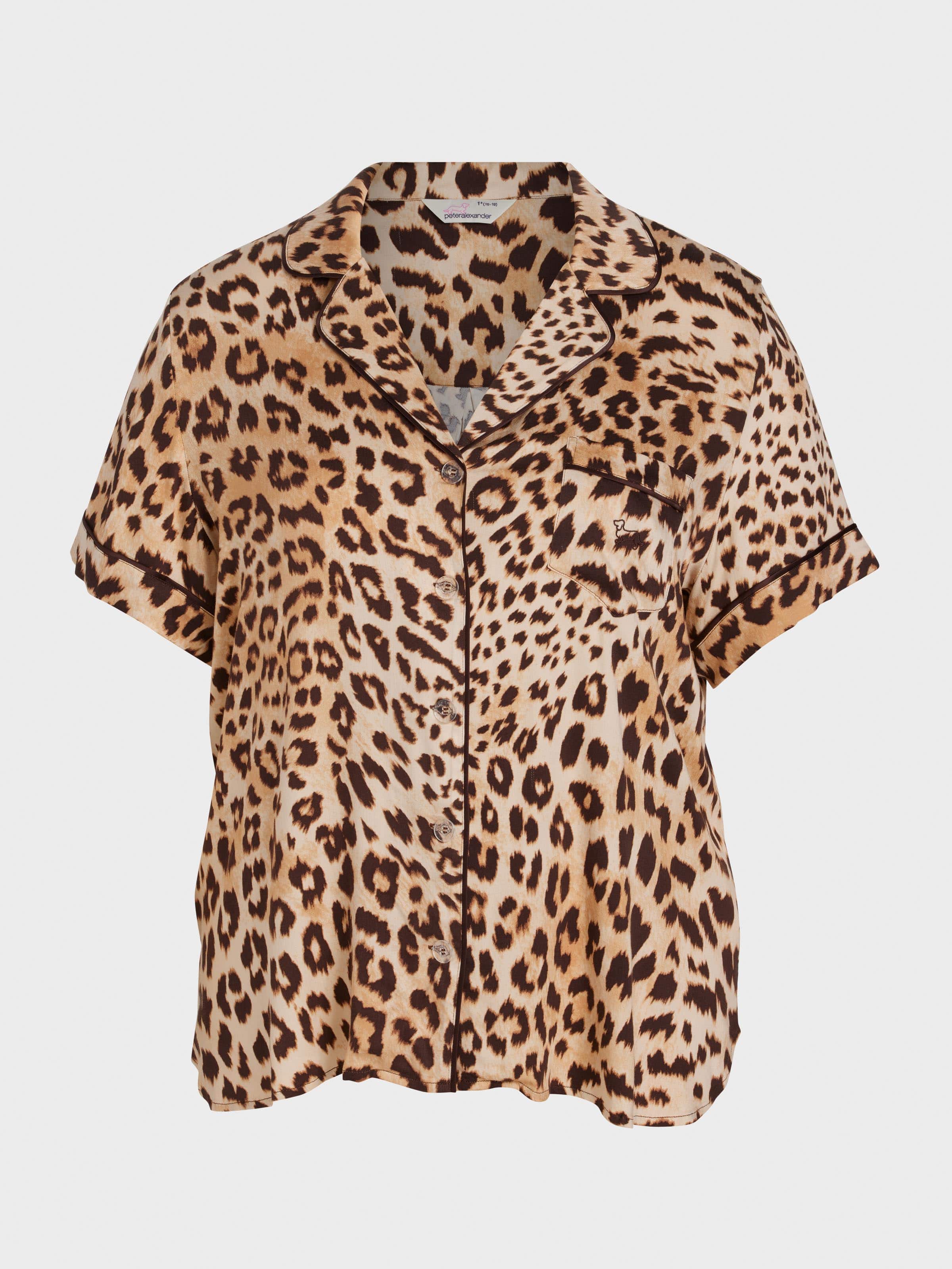Image for P.A. Plus Leopard Shirt from Peter Alexander