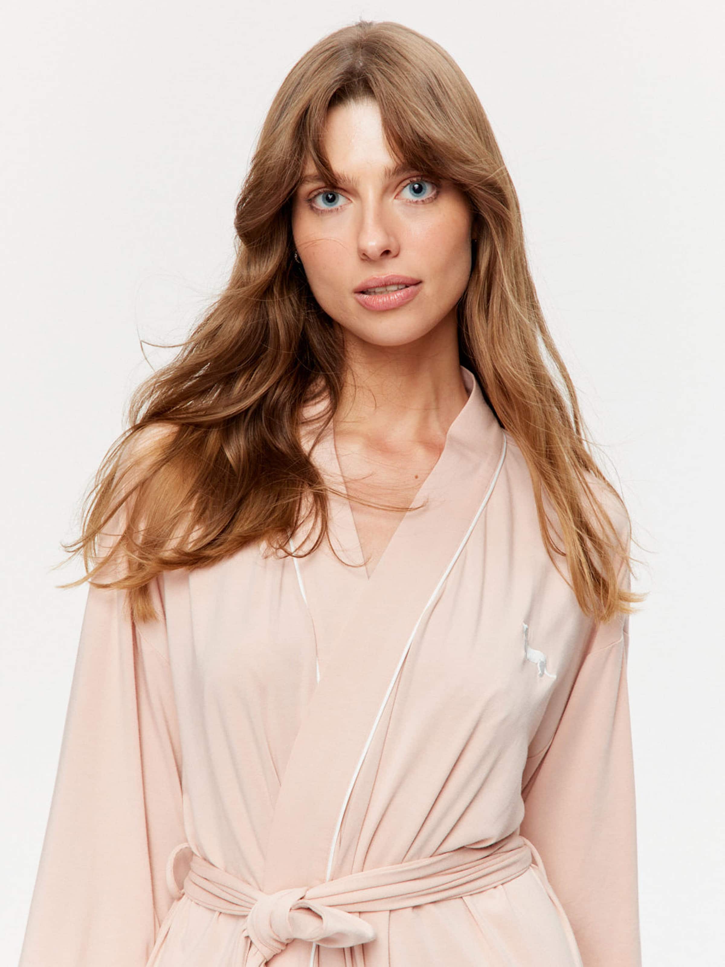 Bamboo Short Kimono Dressing Gown