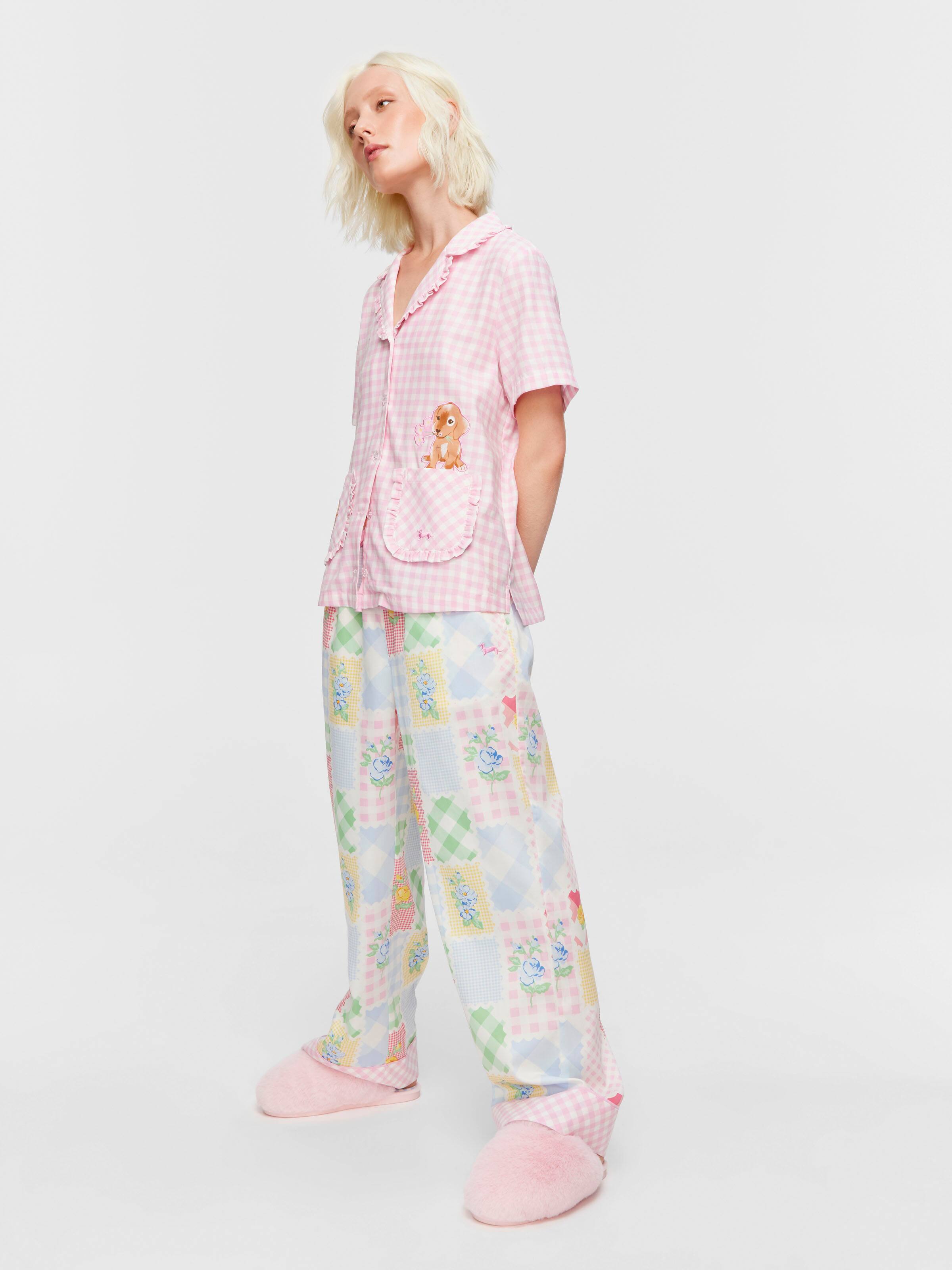 Patchwork Fashion Pj Bottom