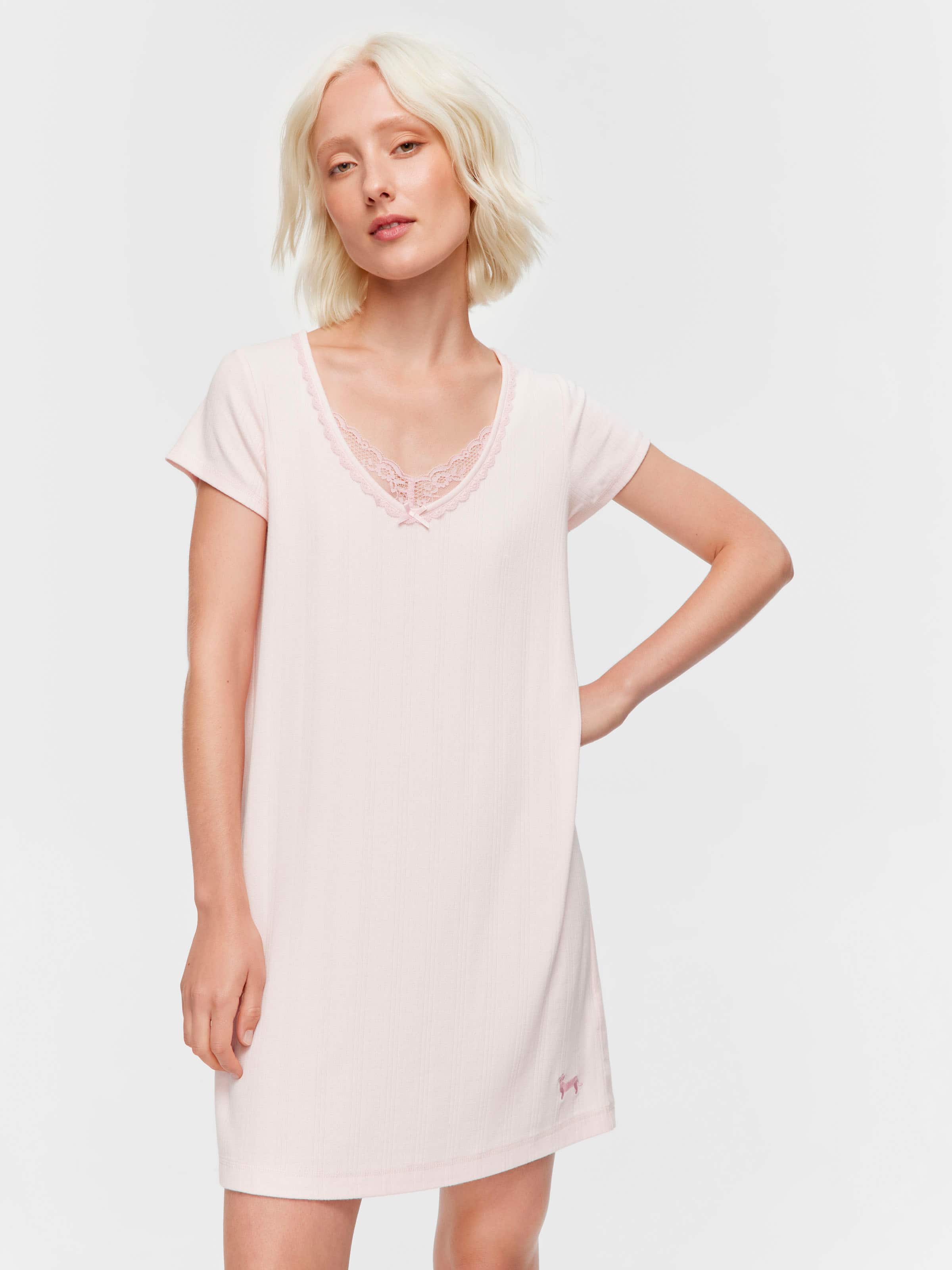 Image for Pretty Pointelle Nightie from Peter Alexander