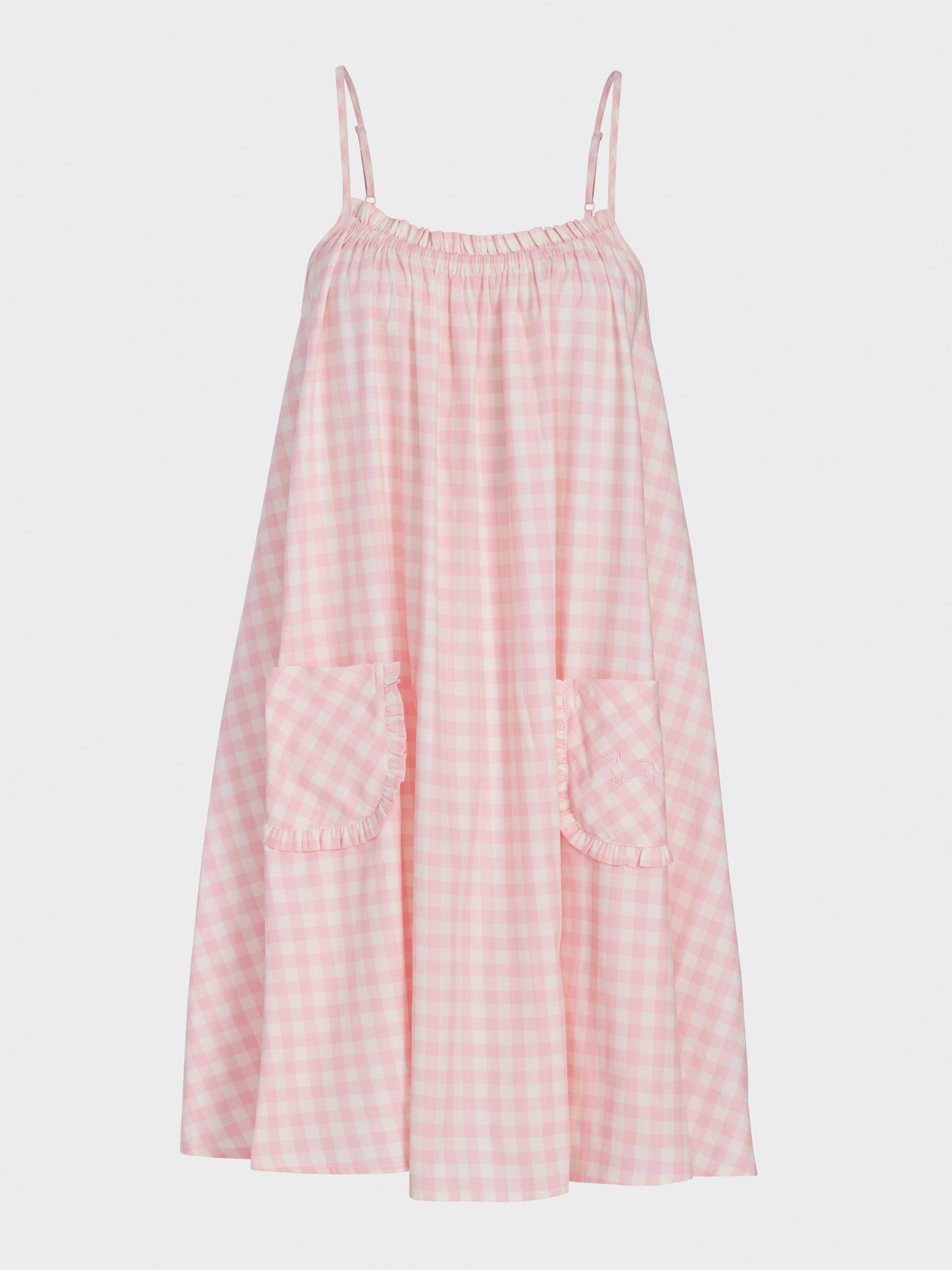 Image for Gingham Strappy Nightdress from Peter Alexander
