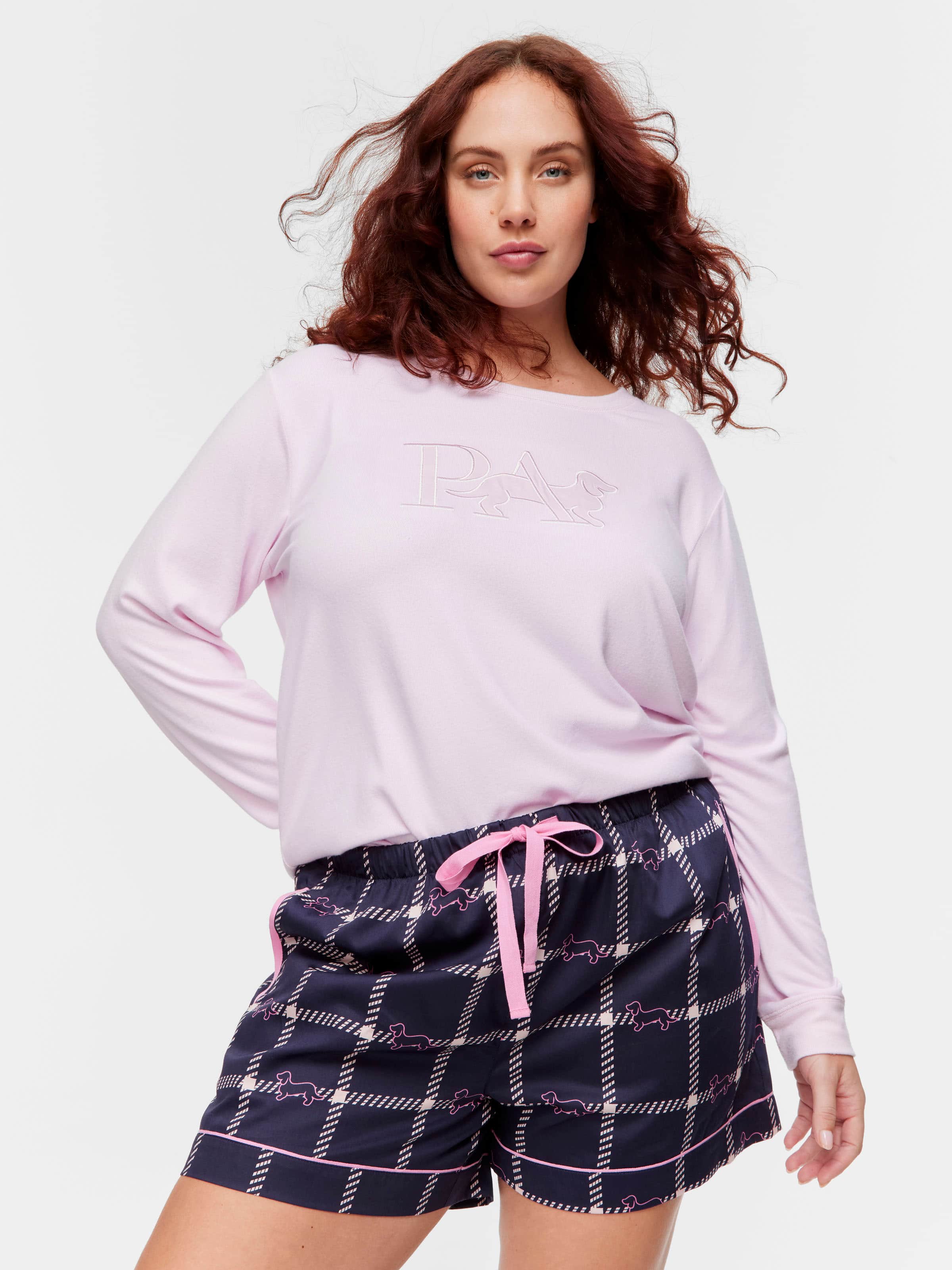 P.A. Plus Penny Windowpane Short