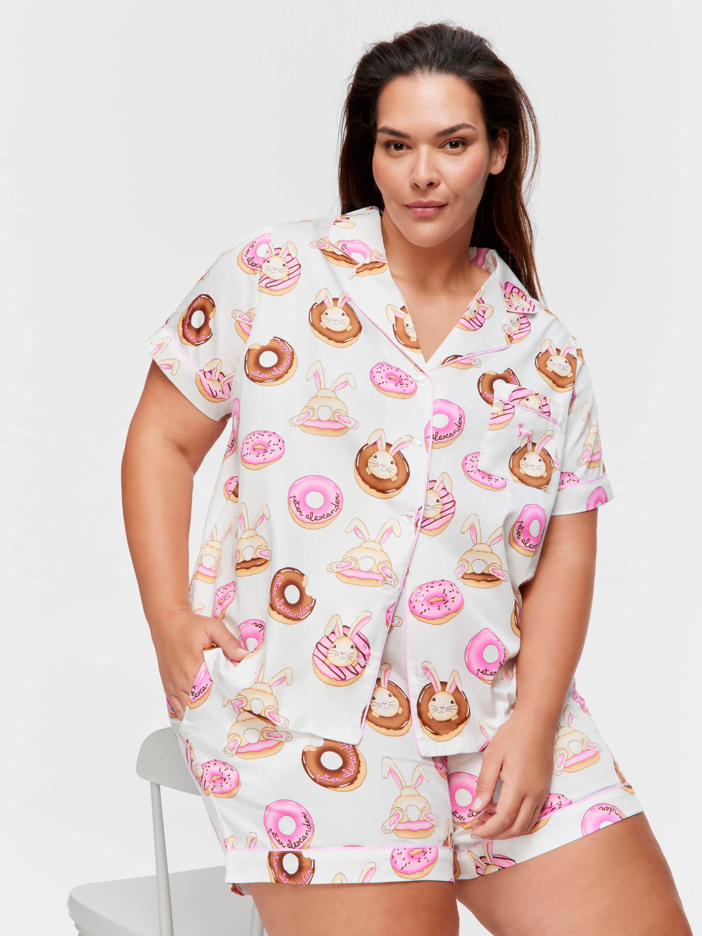 P.A. Plus Bunny Family Pj Set