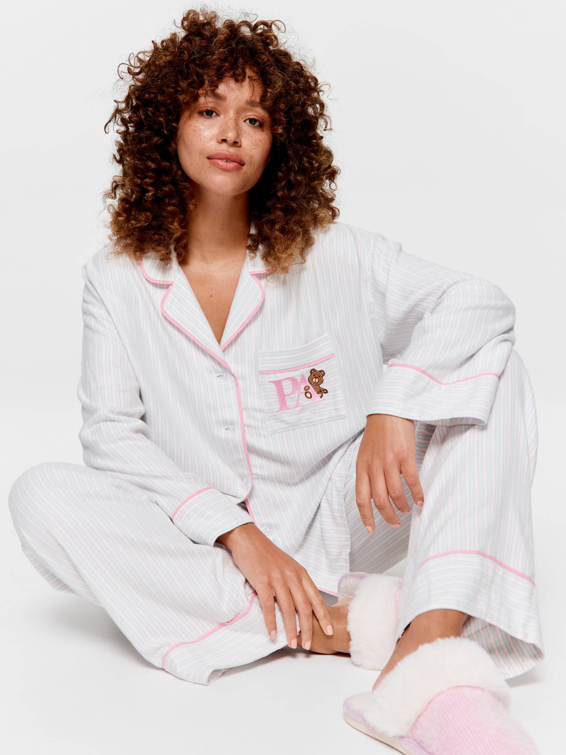 Stripe Flannelette Pj Bottom