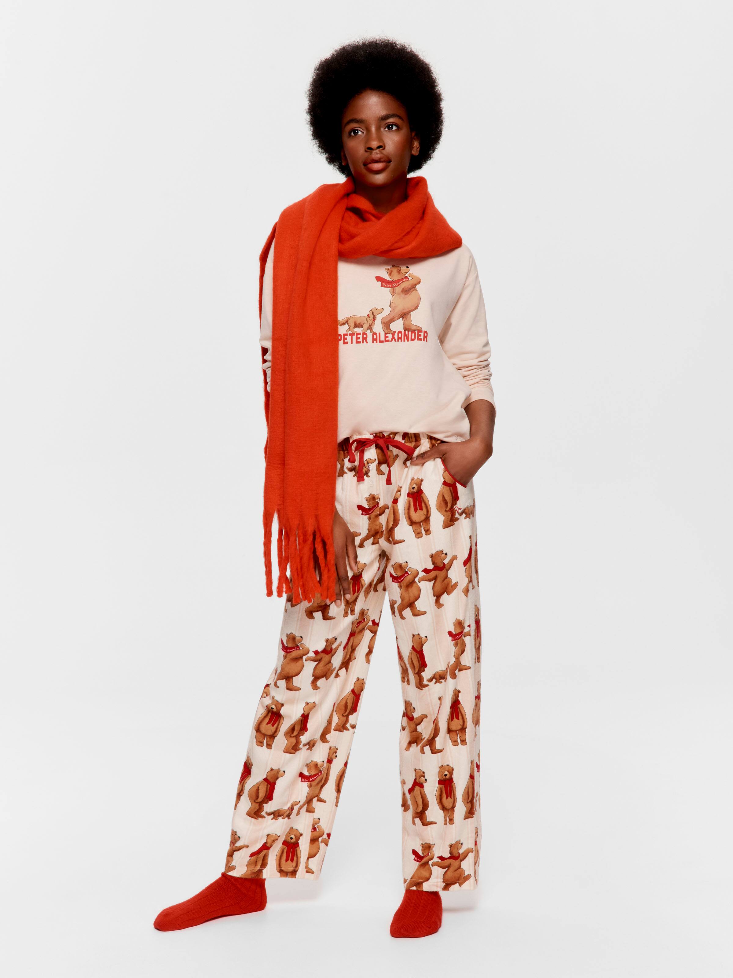 Bear Bamboo Flannelette Pj Bottom
