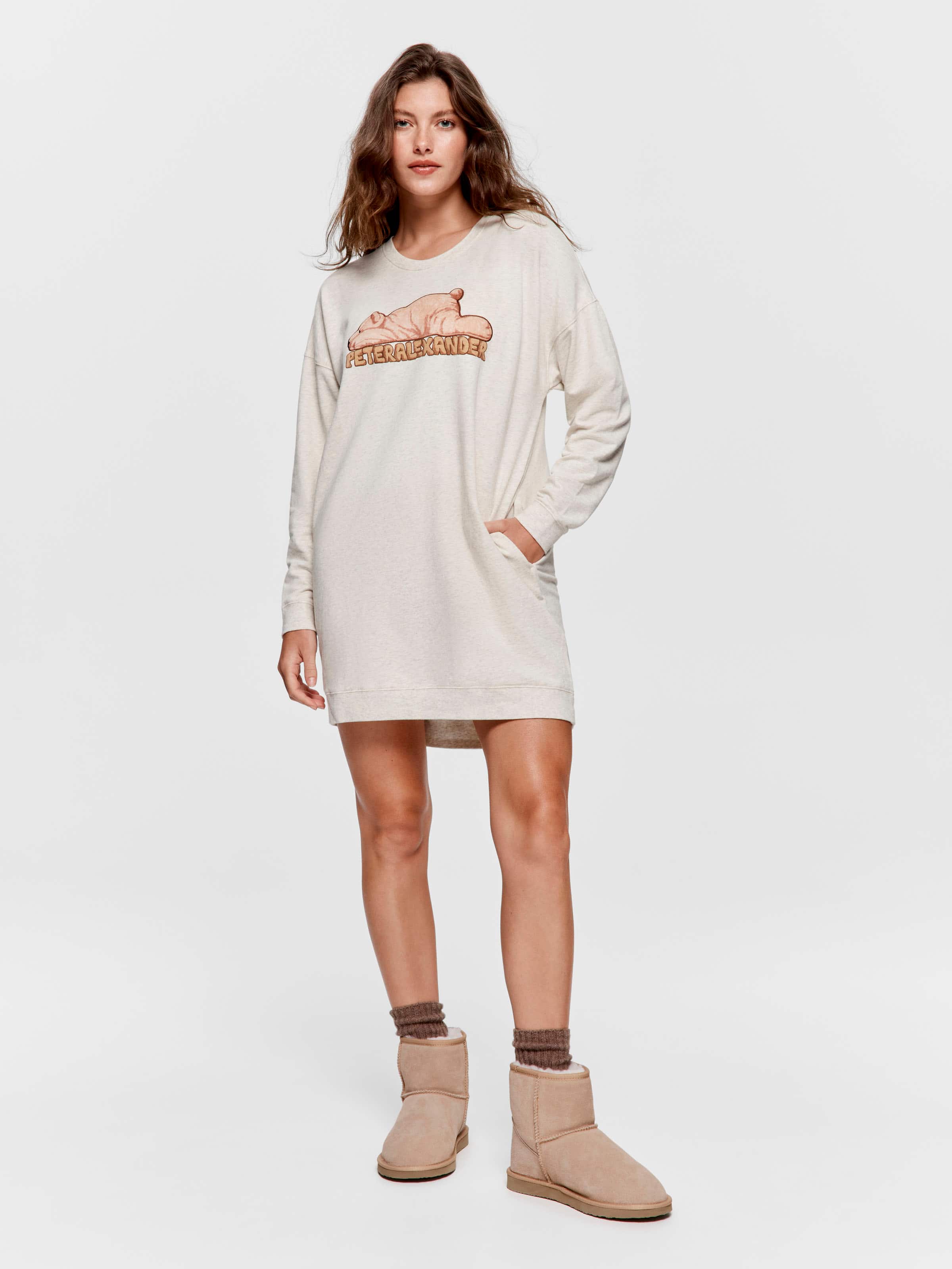 Teddy Bear Sweater Nightdress