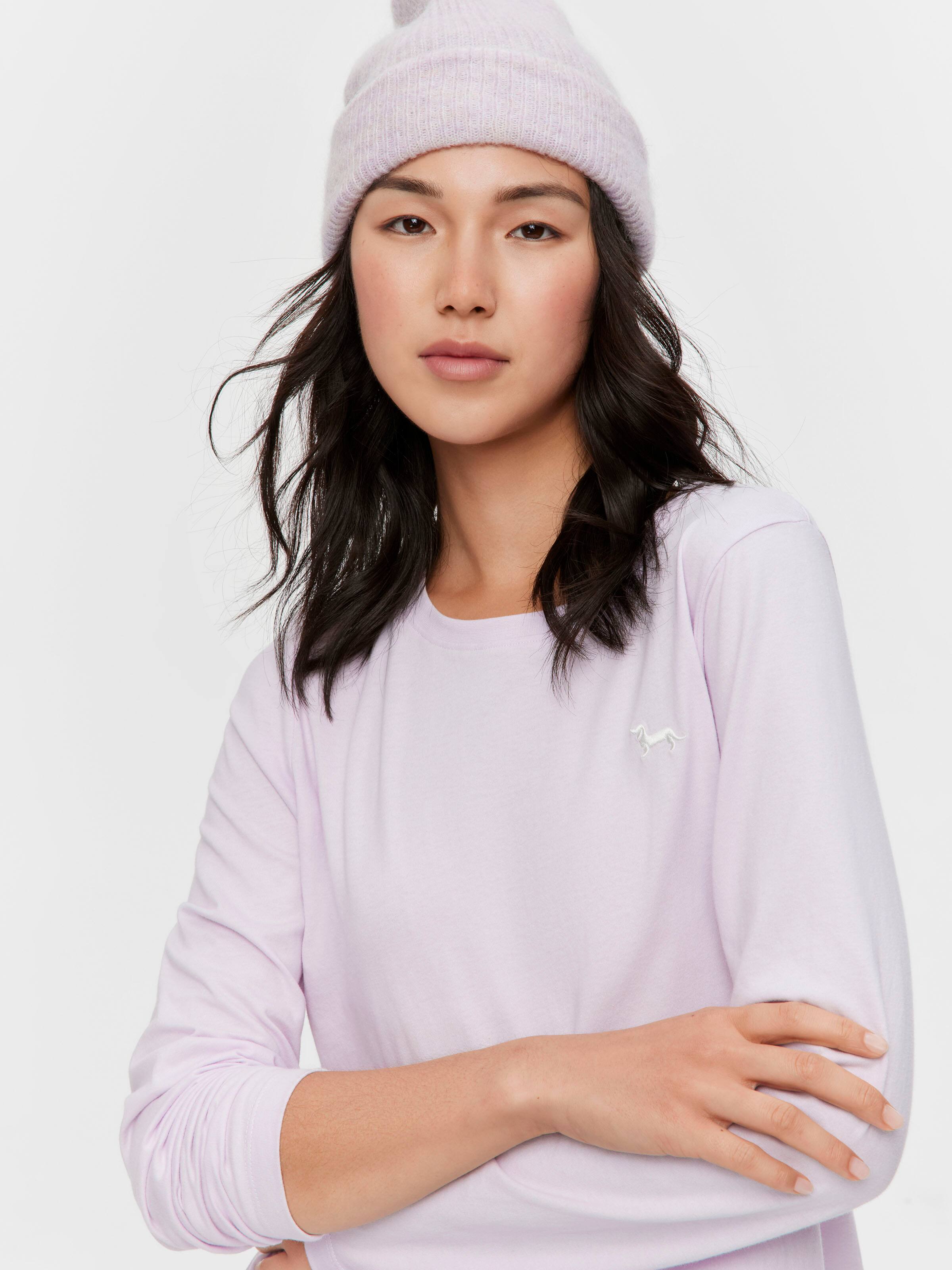Lilac Classic Long Sleeve Top