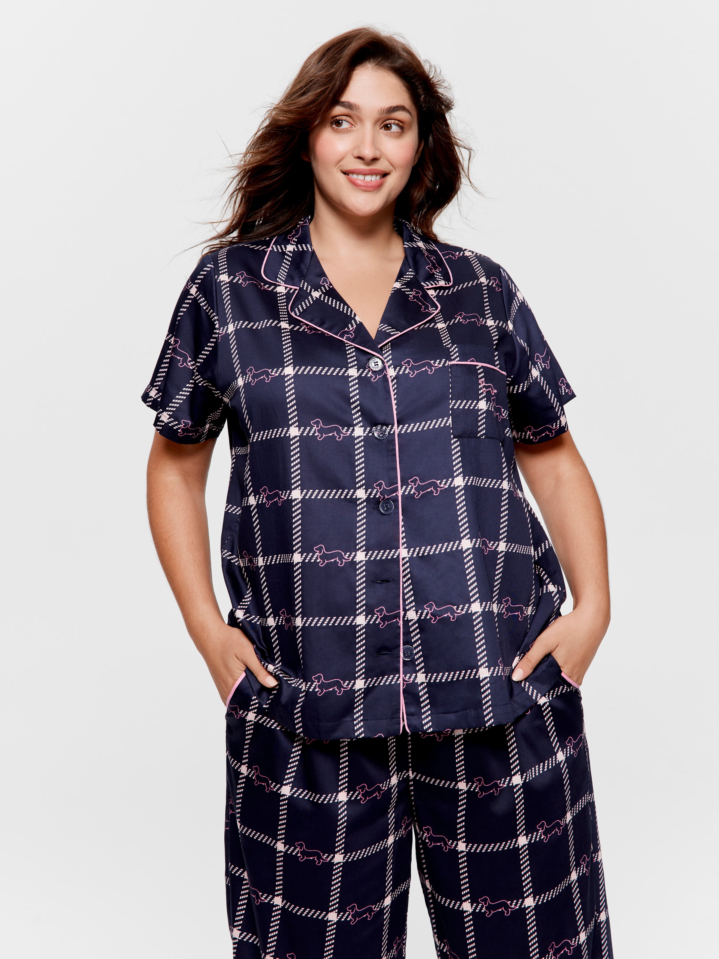 P.A. Plus Penny Windowpane Classic Shirt