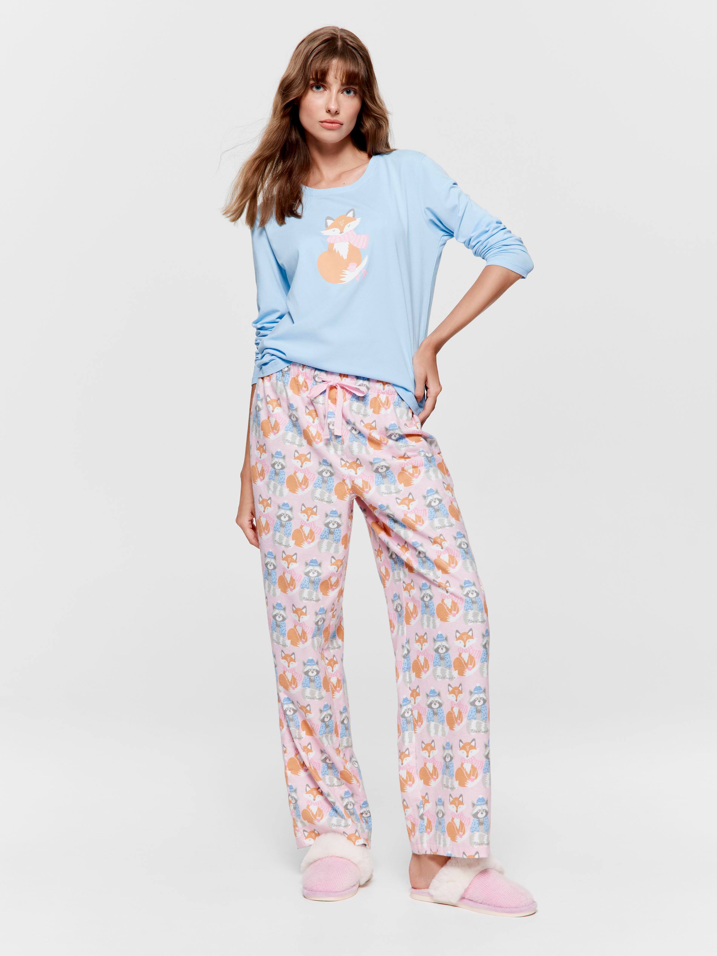 Winter Animals Classic 100% Cotton Flannelette Pj Bottom