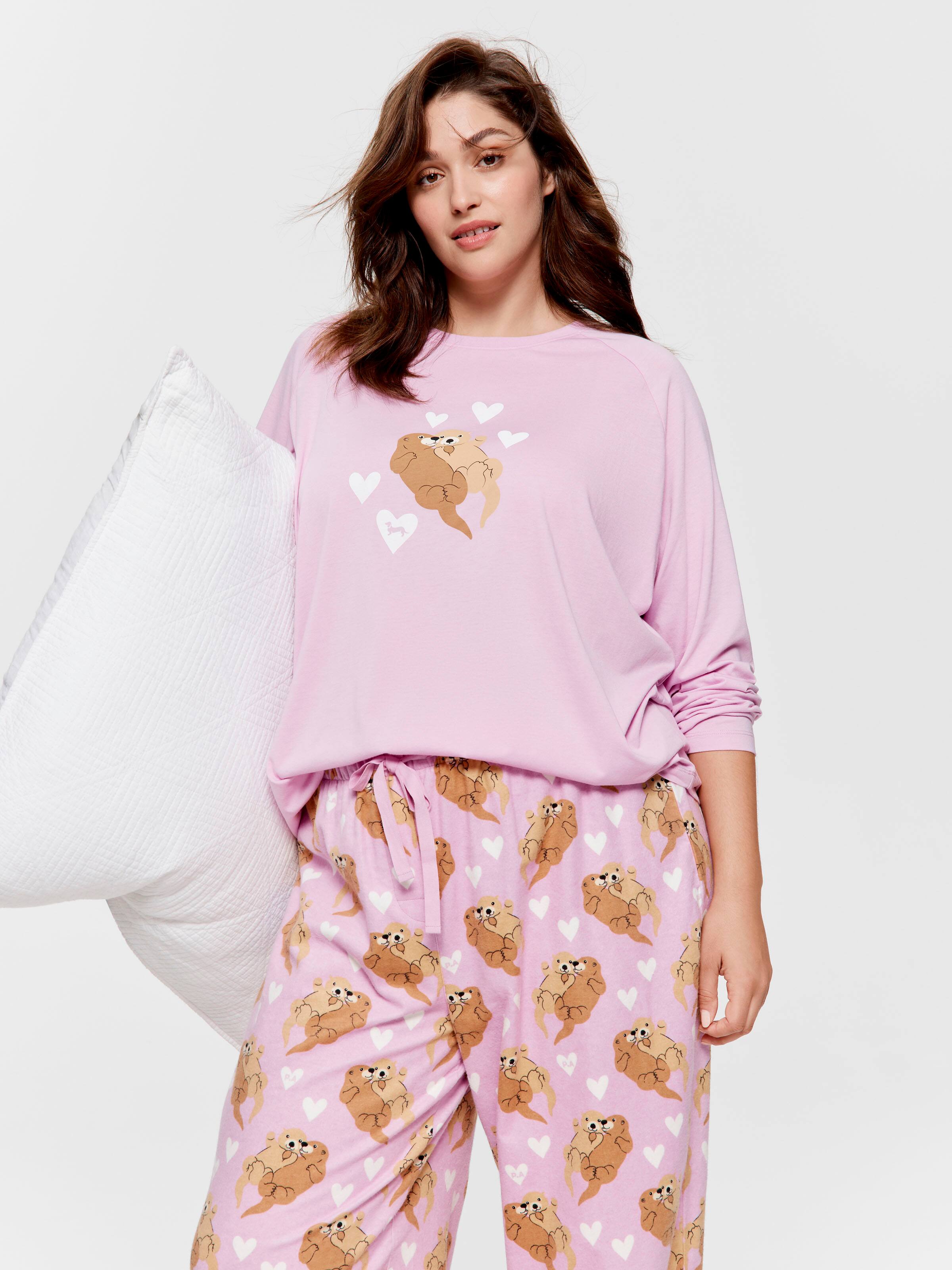 P.A. Plus Otter Love Pj Set