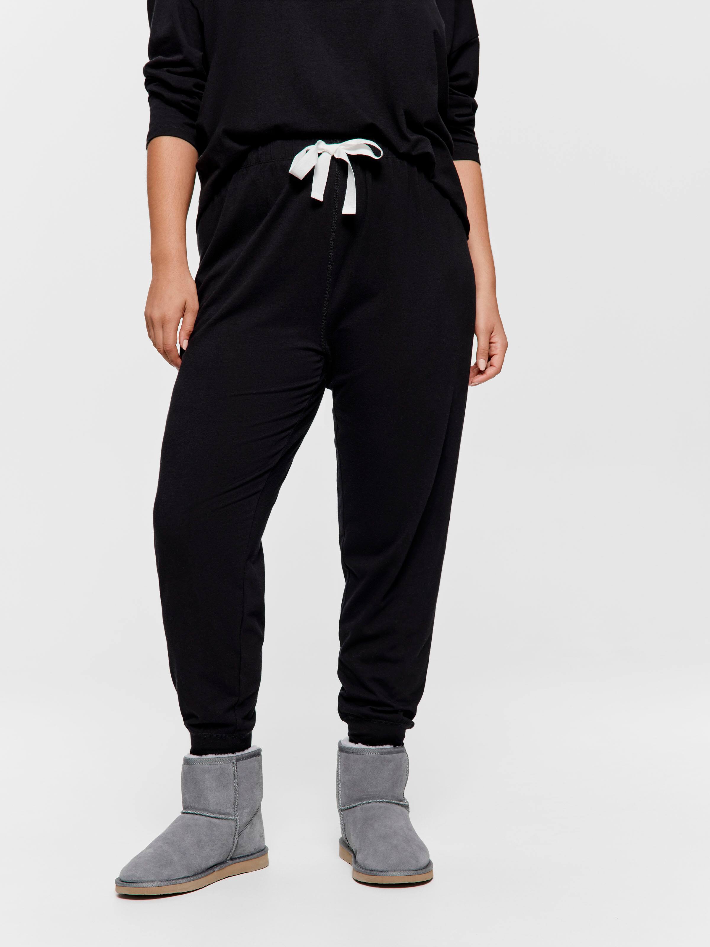 P.A. Plus Black Easy Pj Bottom