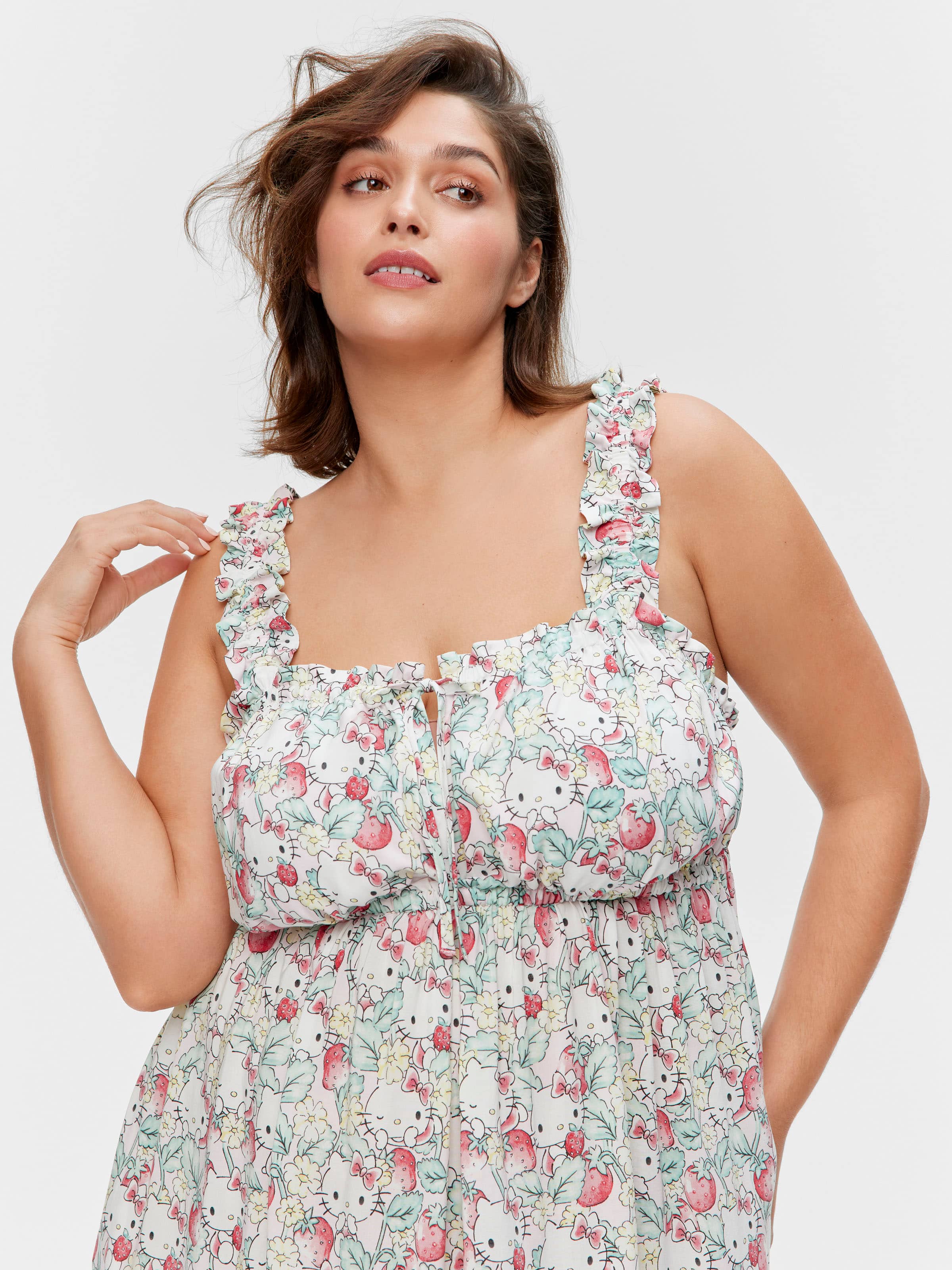 P.A. Plus Hello Kitty Strawberry Nightdress