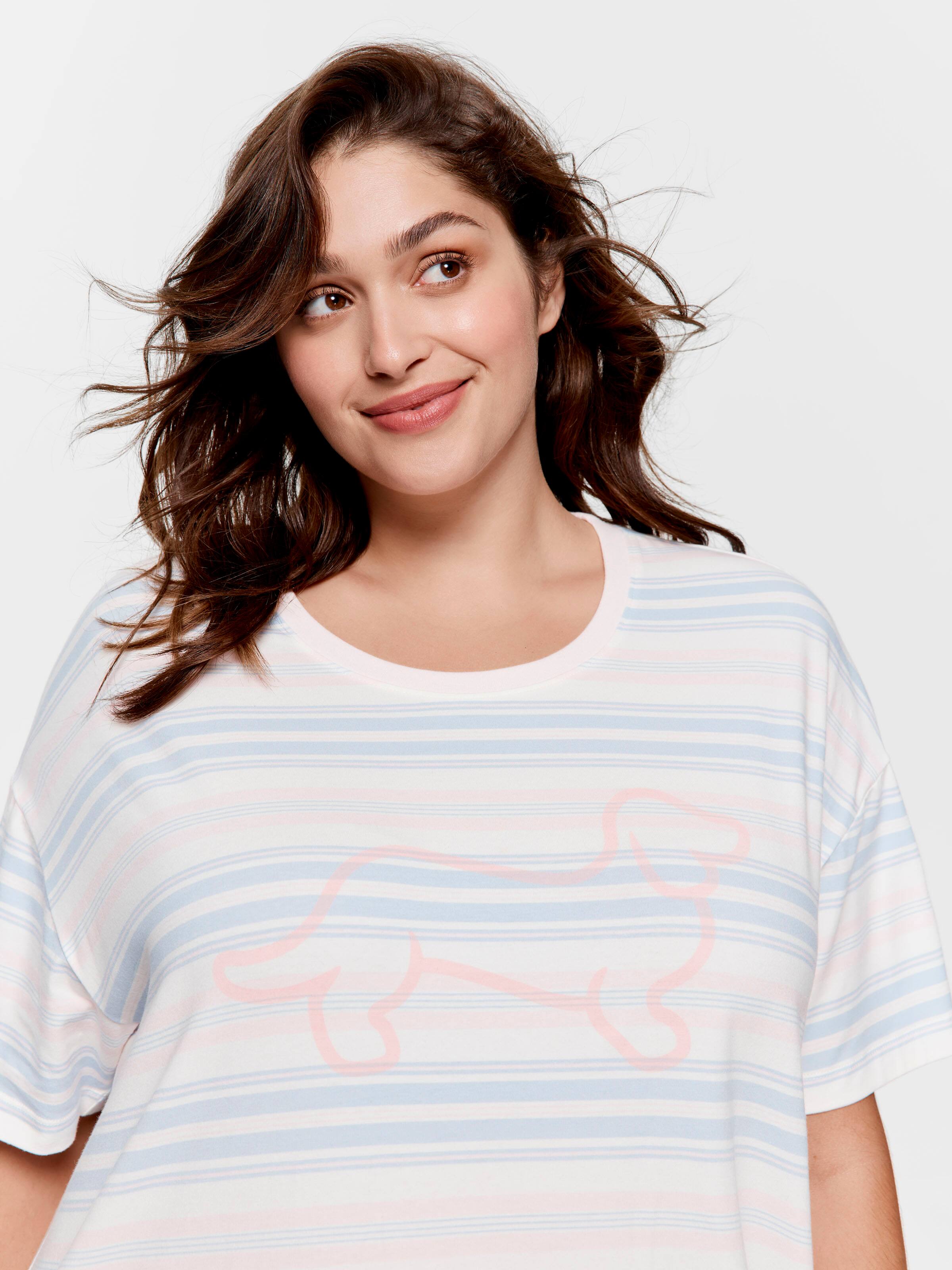 P.A. Plus Stripe Nightdress