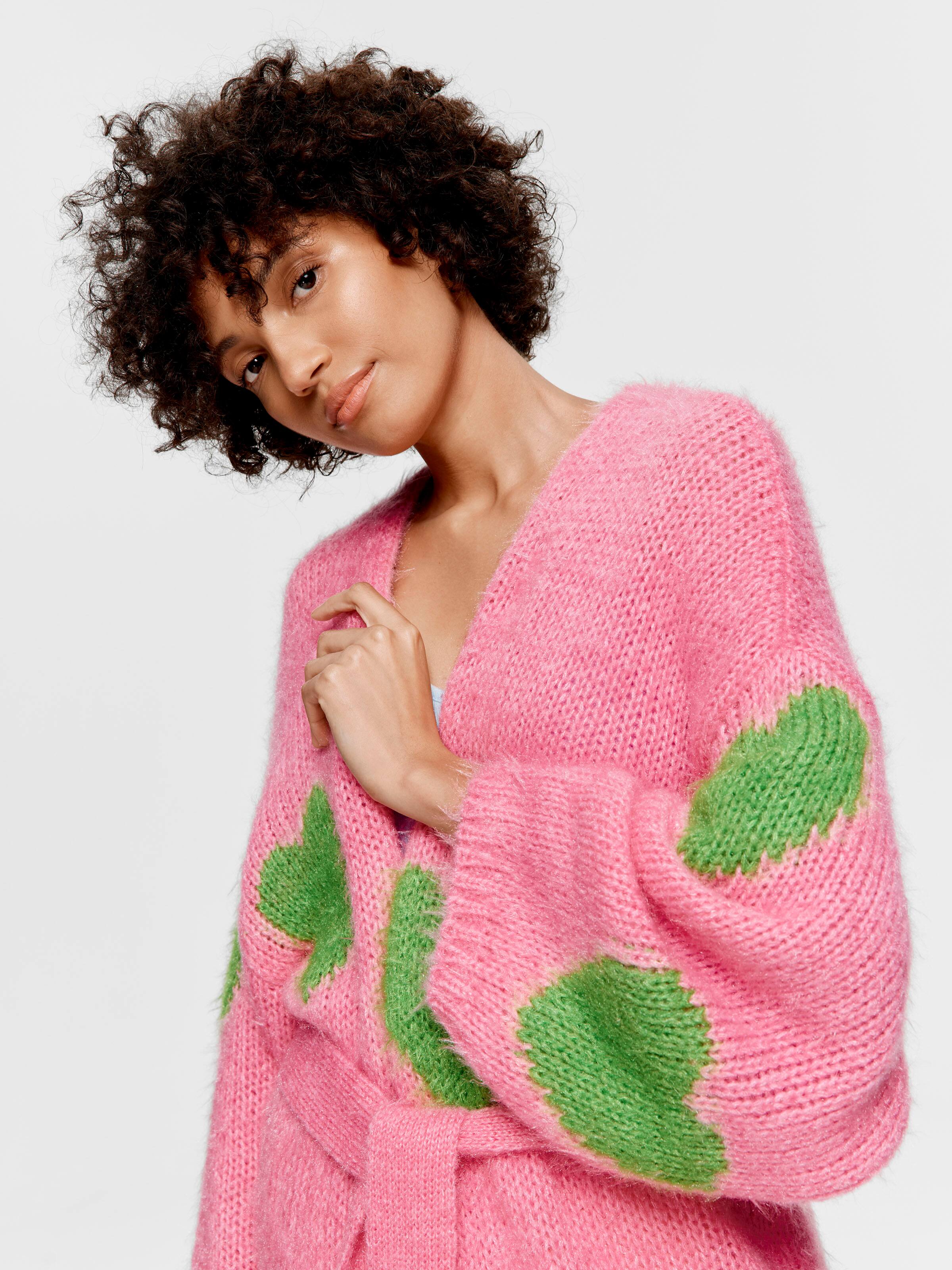 Heart Knit Dressing Gown