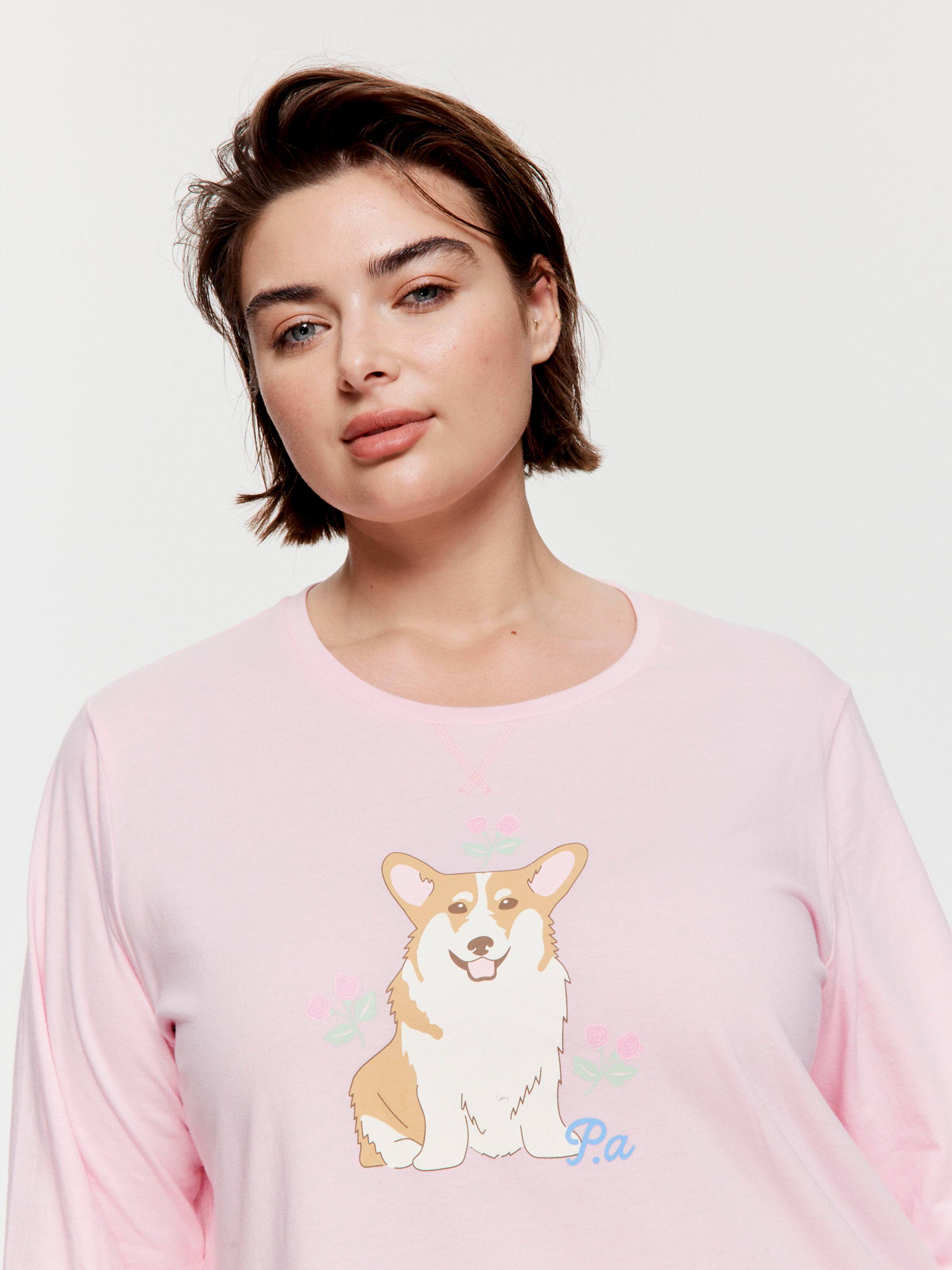 P.A. Plus Corgi Long Sleeve Top