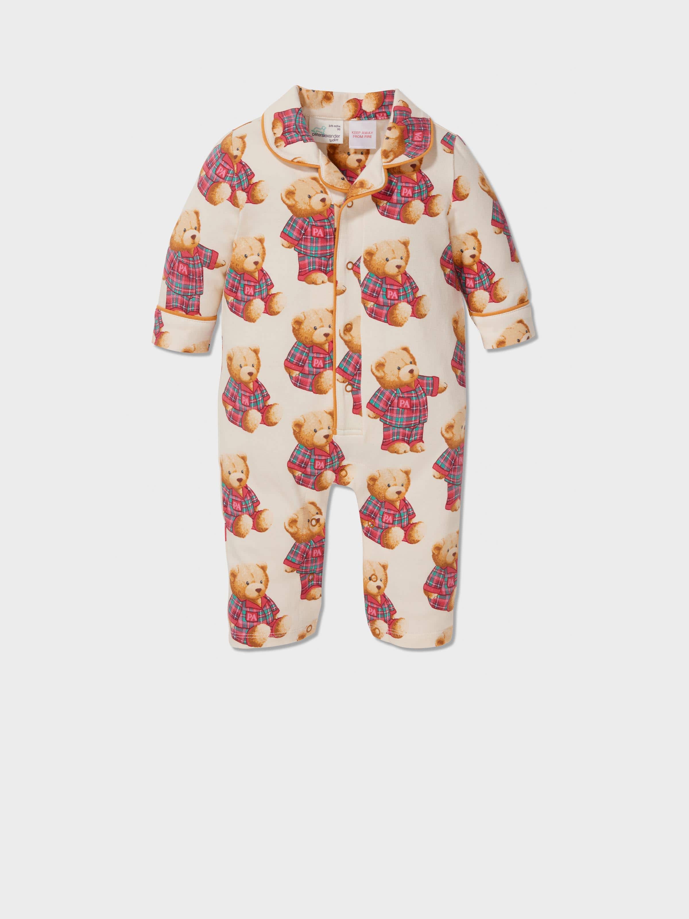 Baby Bedtime Teddy Sleepsuit