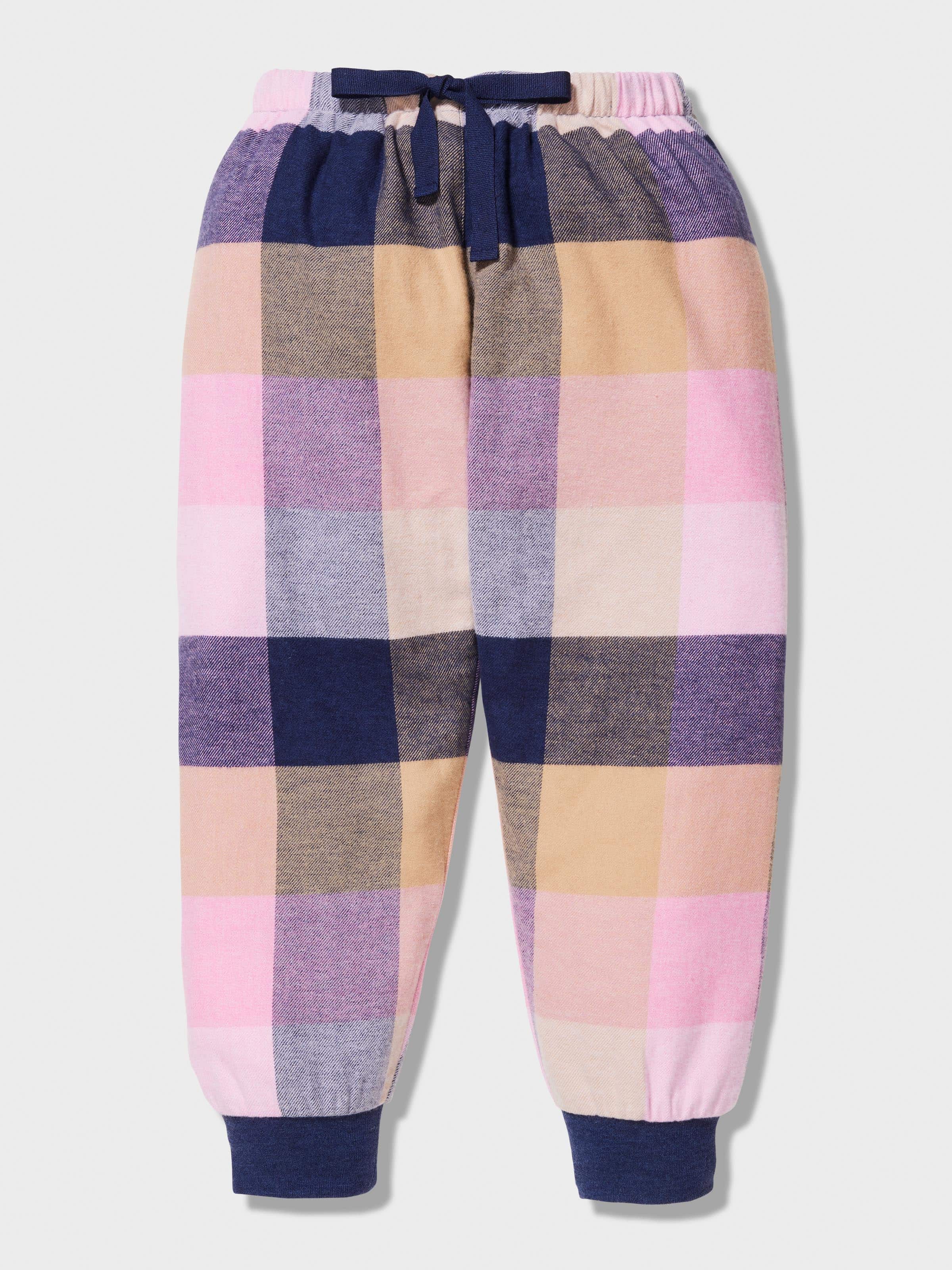 Girls P.A. Buffalo Check Long Pj Set
