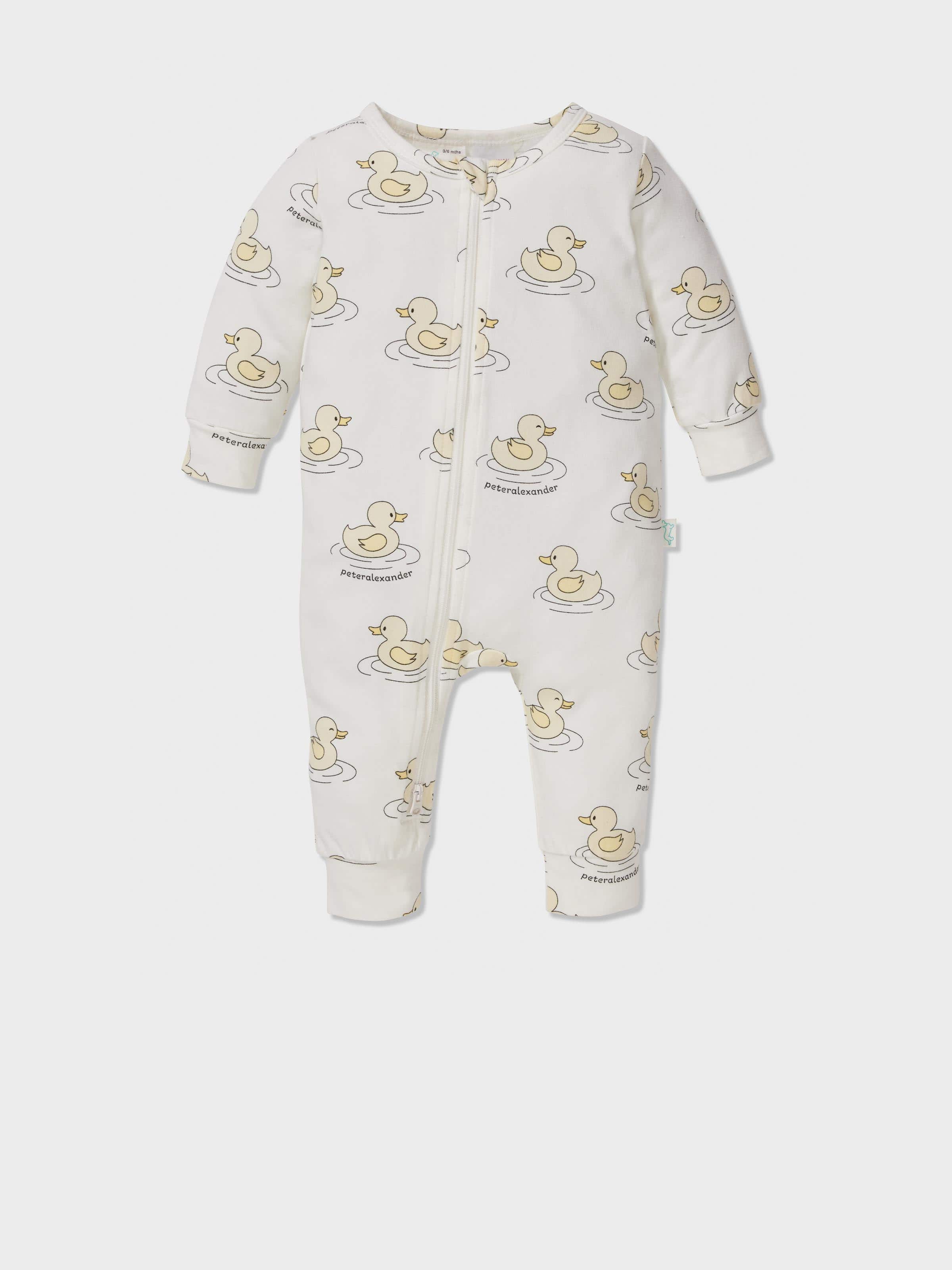 Baby Organic Rubber Duck Onesie
