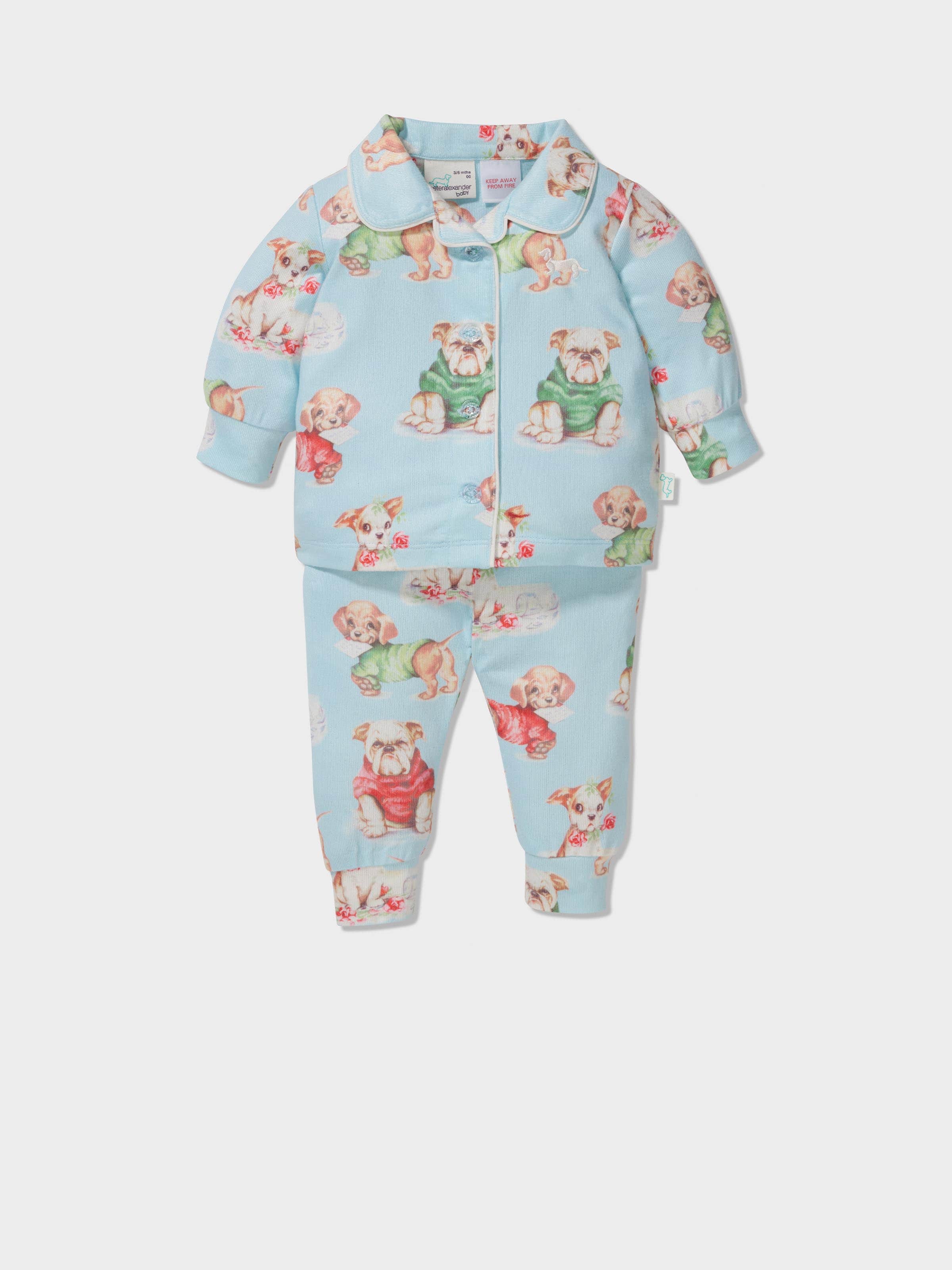 Baby Puppy Plush Classic Pj Set