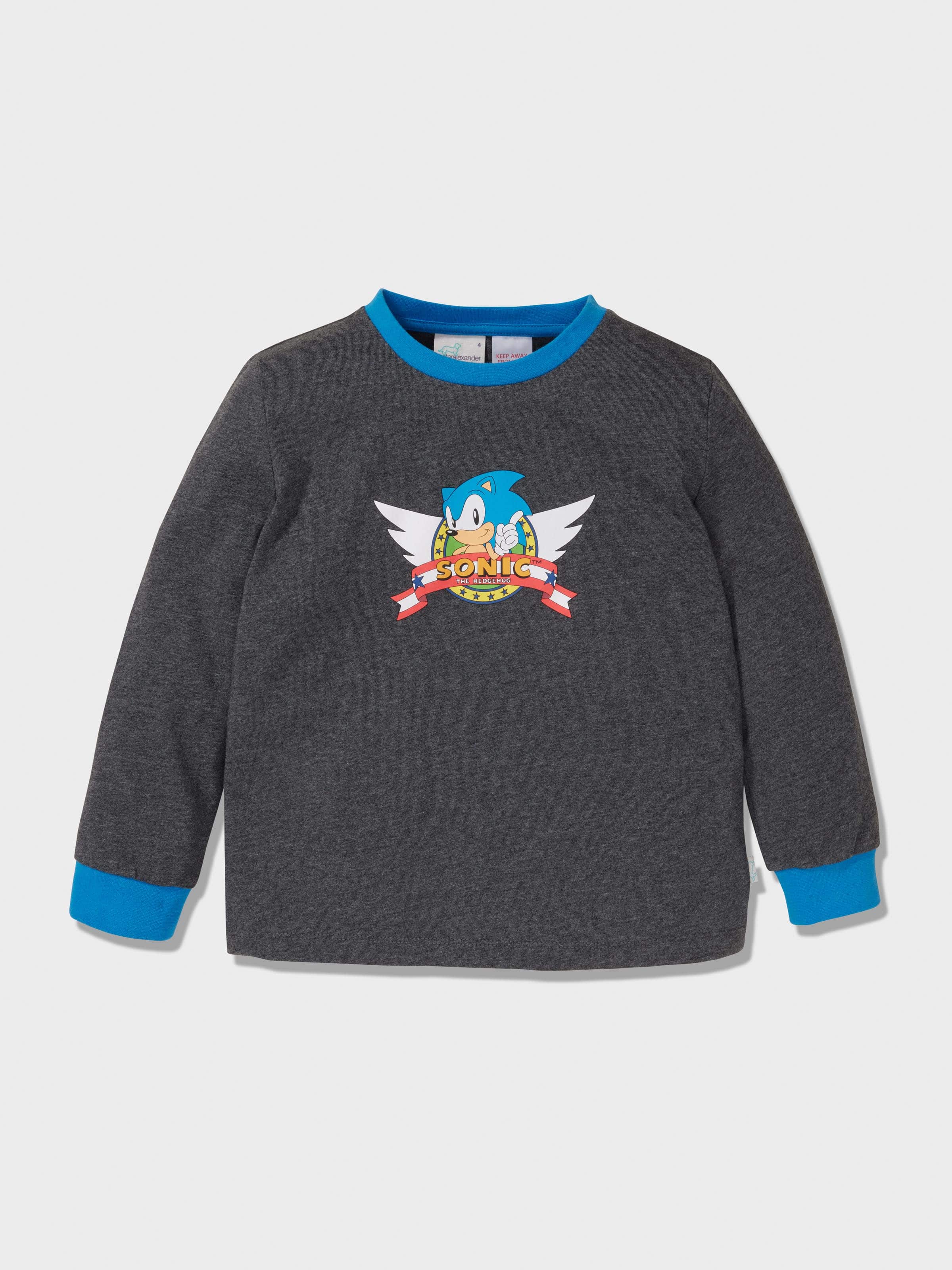 Image for Jnr Boys Sonic Pj Set from Peter Alexander