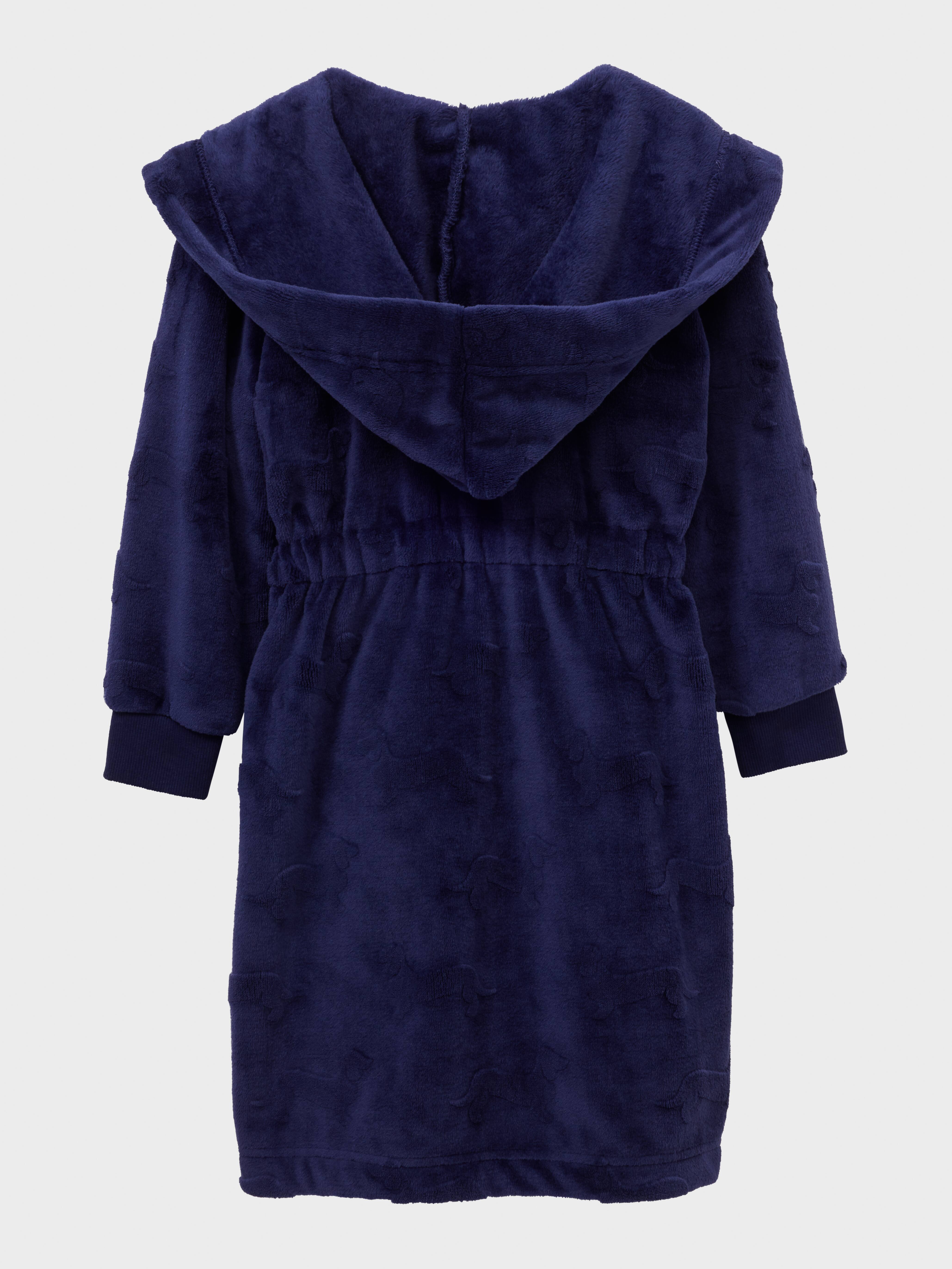Image for Kids Navy Penny Dressing Gown from Peter Alexander