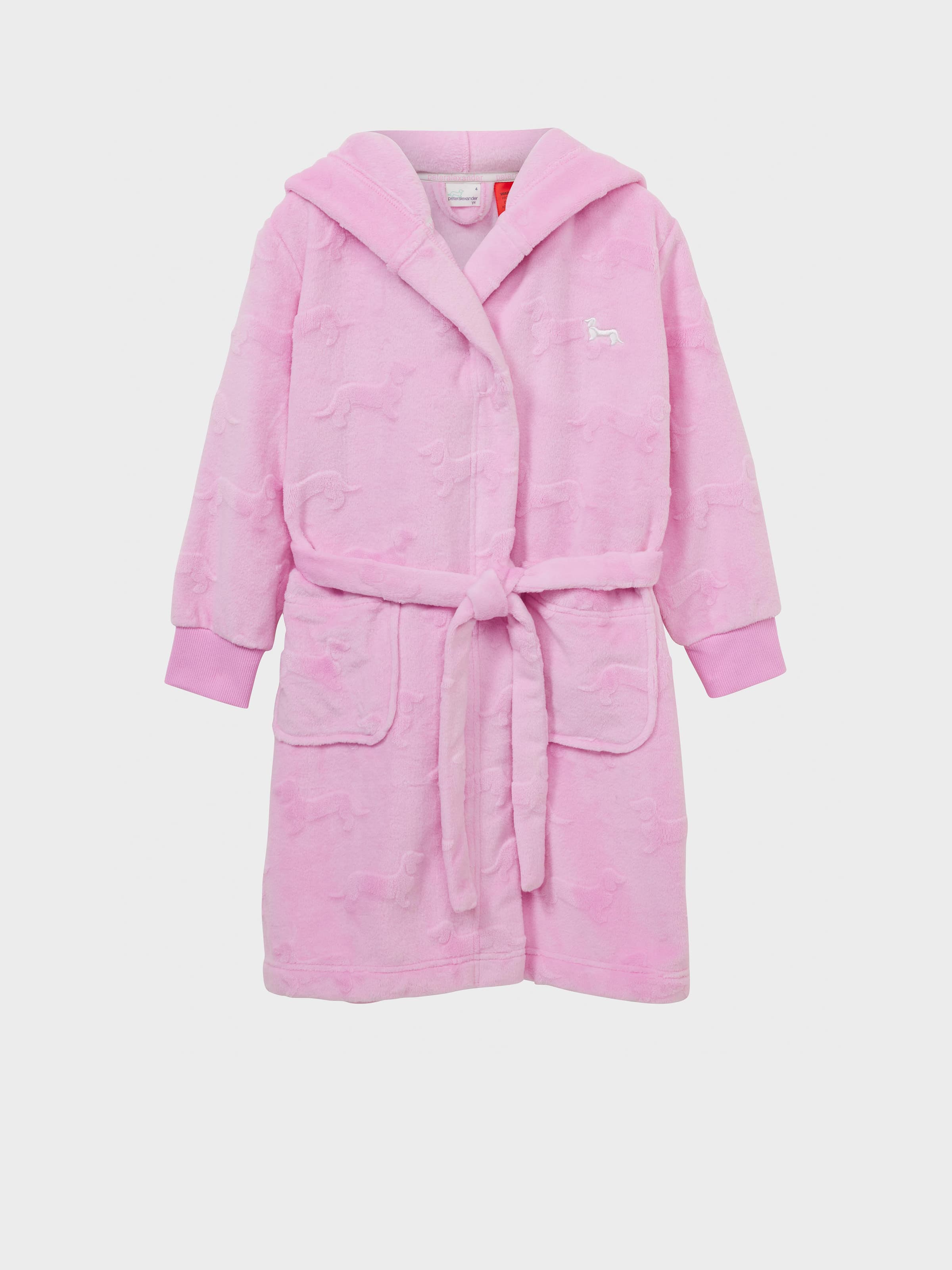 Jnr Girls Pink Dressing Gown