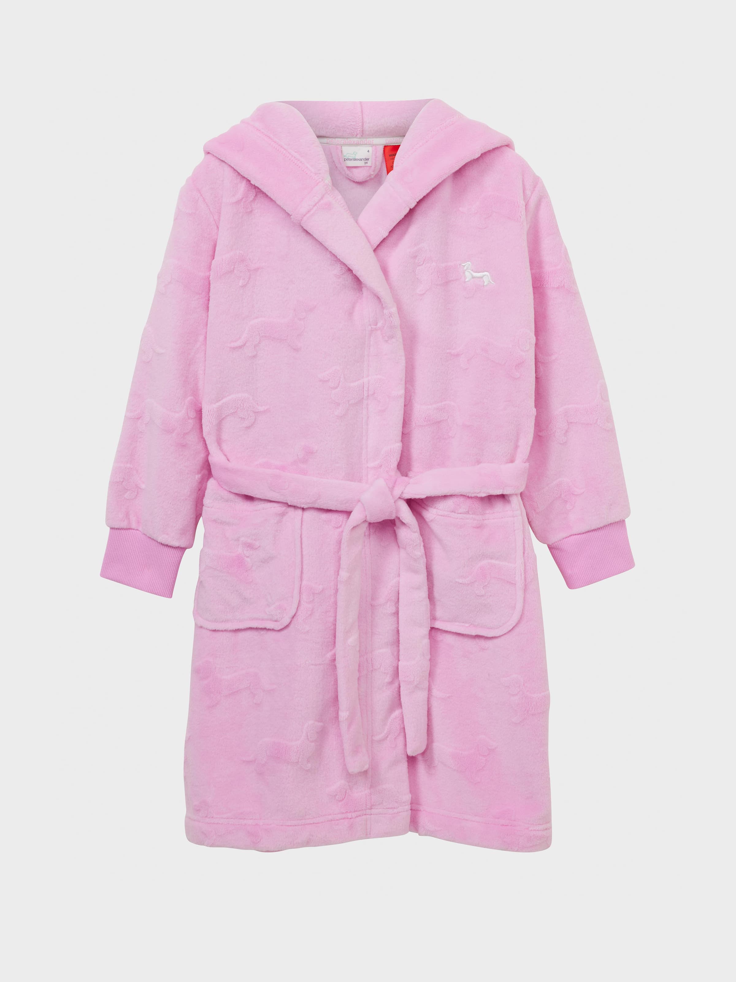 Girls Pink Dressing Gown