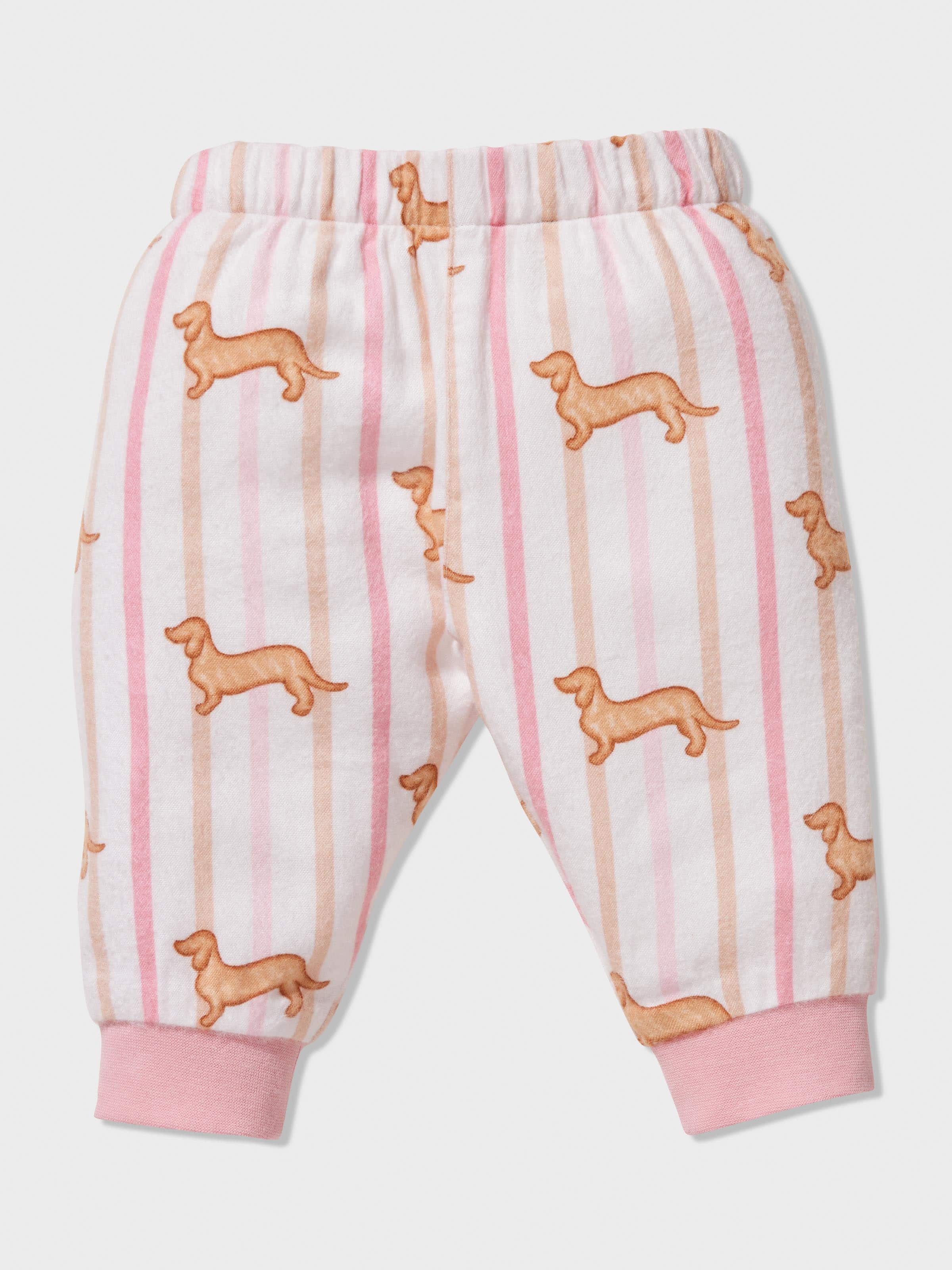 Baby Girl Penny Print Pj Set