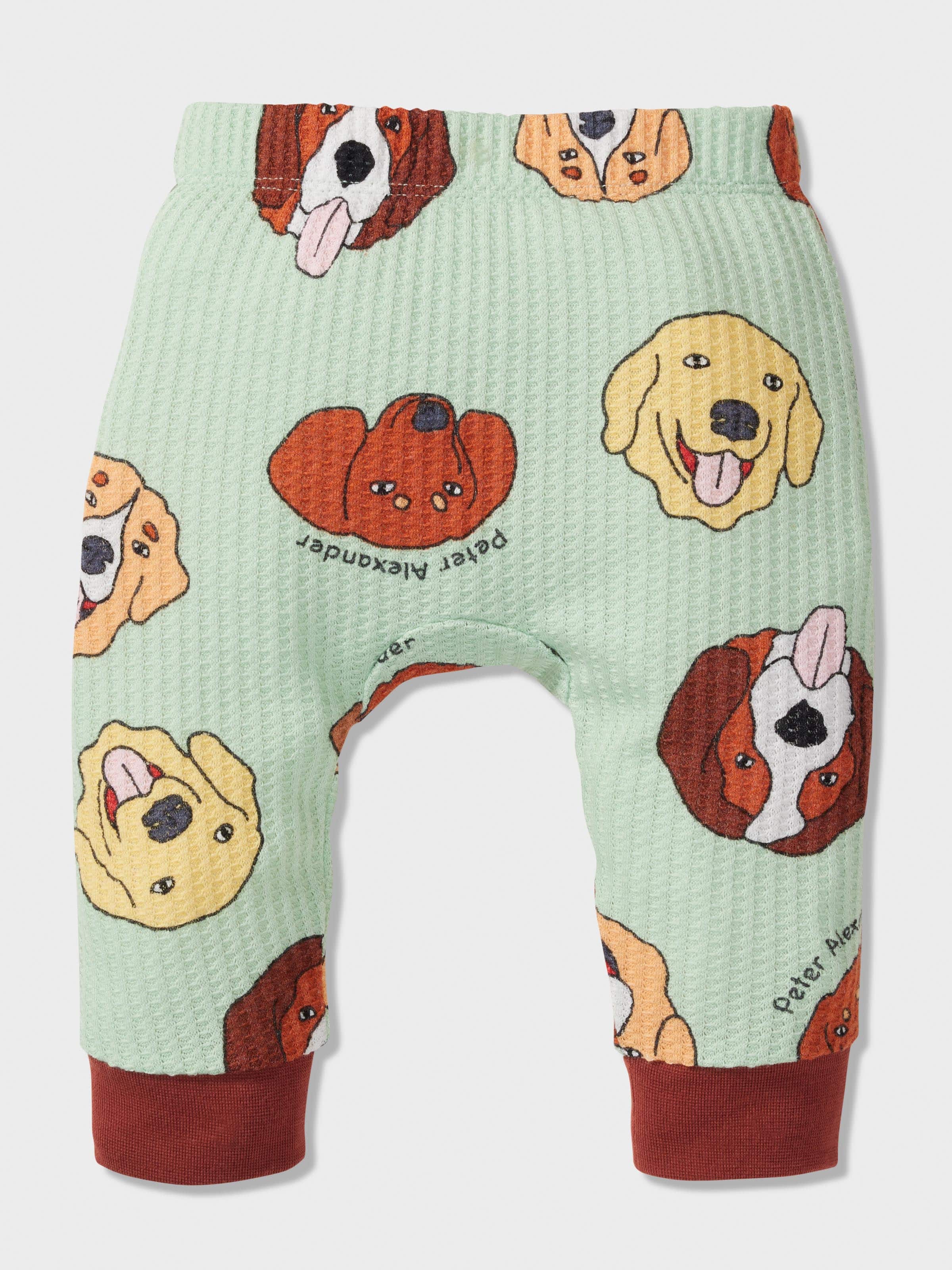 Baby Doggy Faces Long Pj Set
