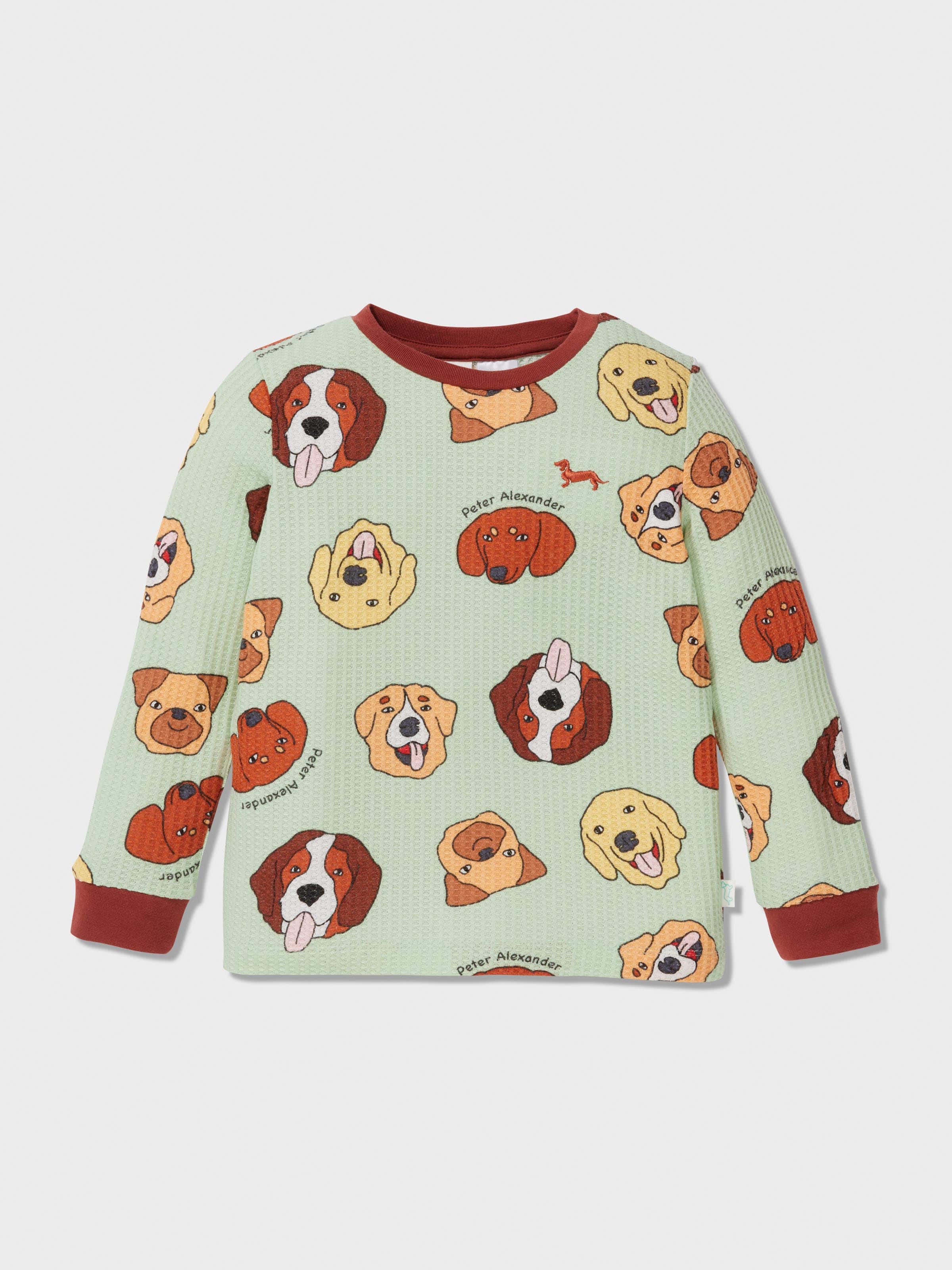 Image for Boys Doggy Face Pj Set from Peter Alexander
