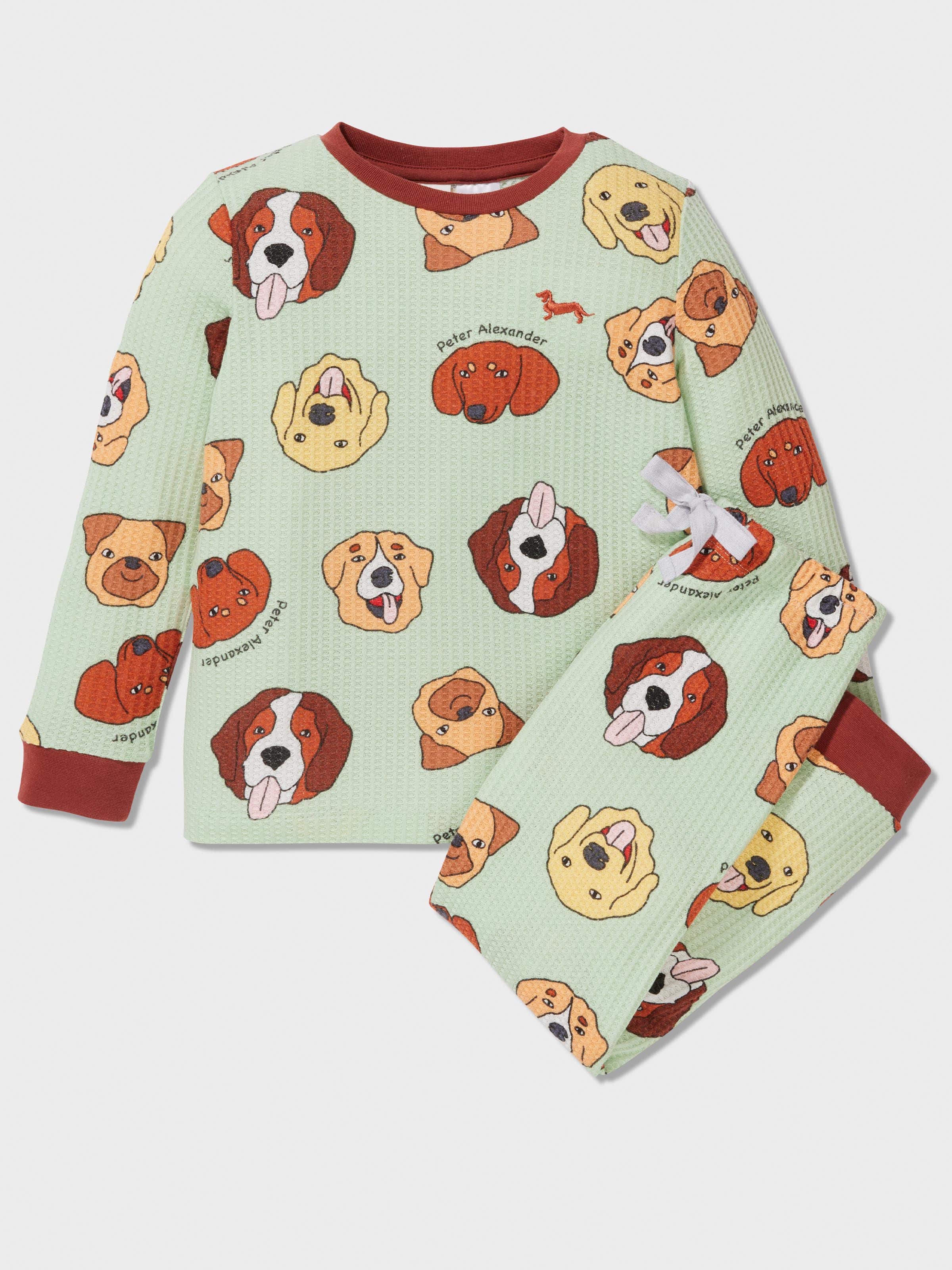 Image for Boys Doggy Face Pj Set from Peter Alexander