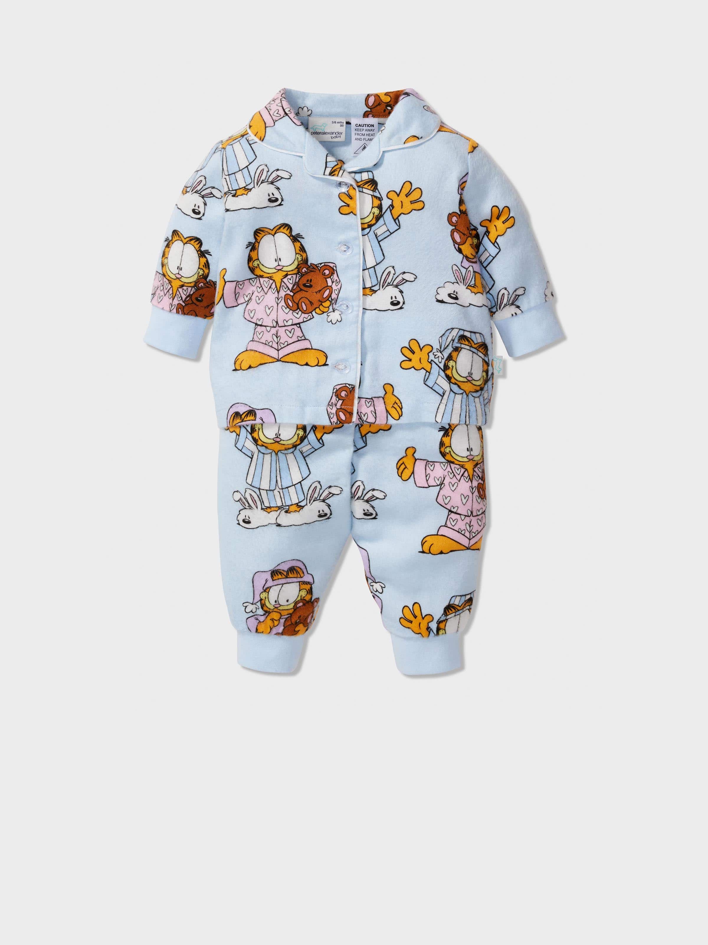 Image for Baby Garfield Flannelette Pj Set from Peter Alexander