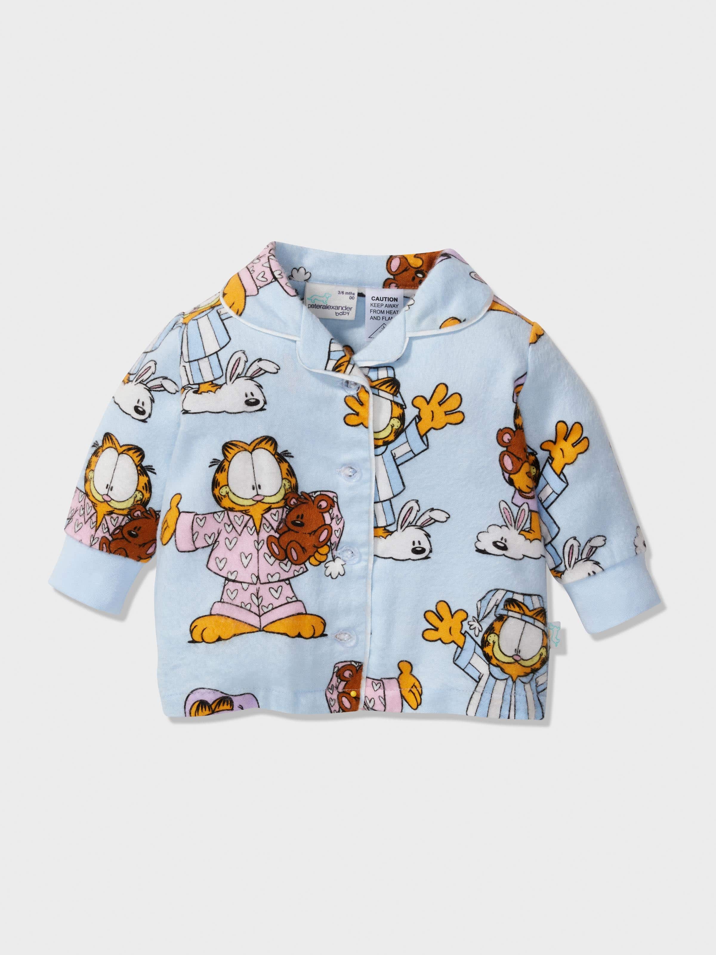 Image for Baby Garfield Flannelette Pj Set from Peter Alexander