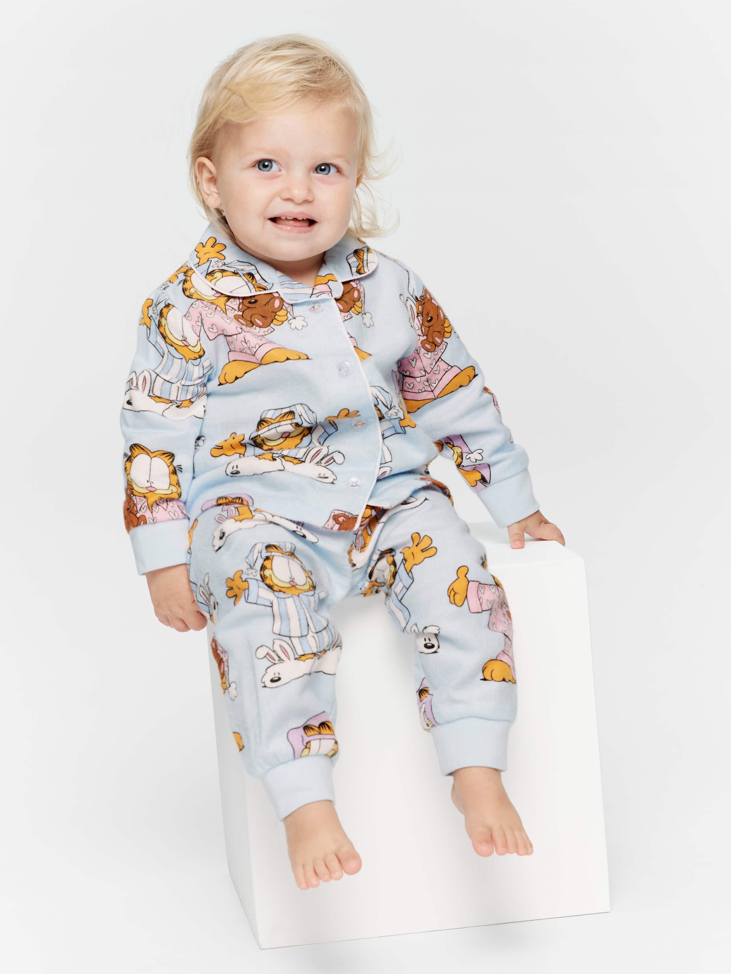 Baby Garfield Flannelette Pj Set