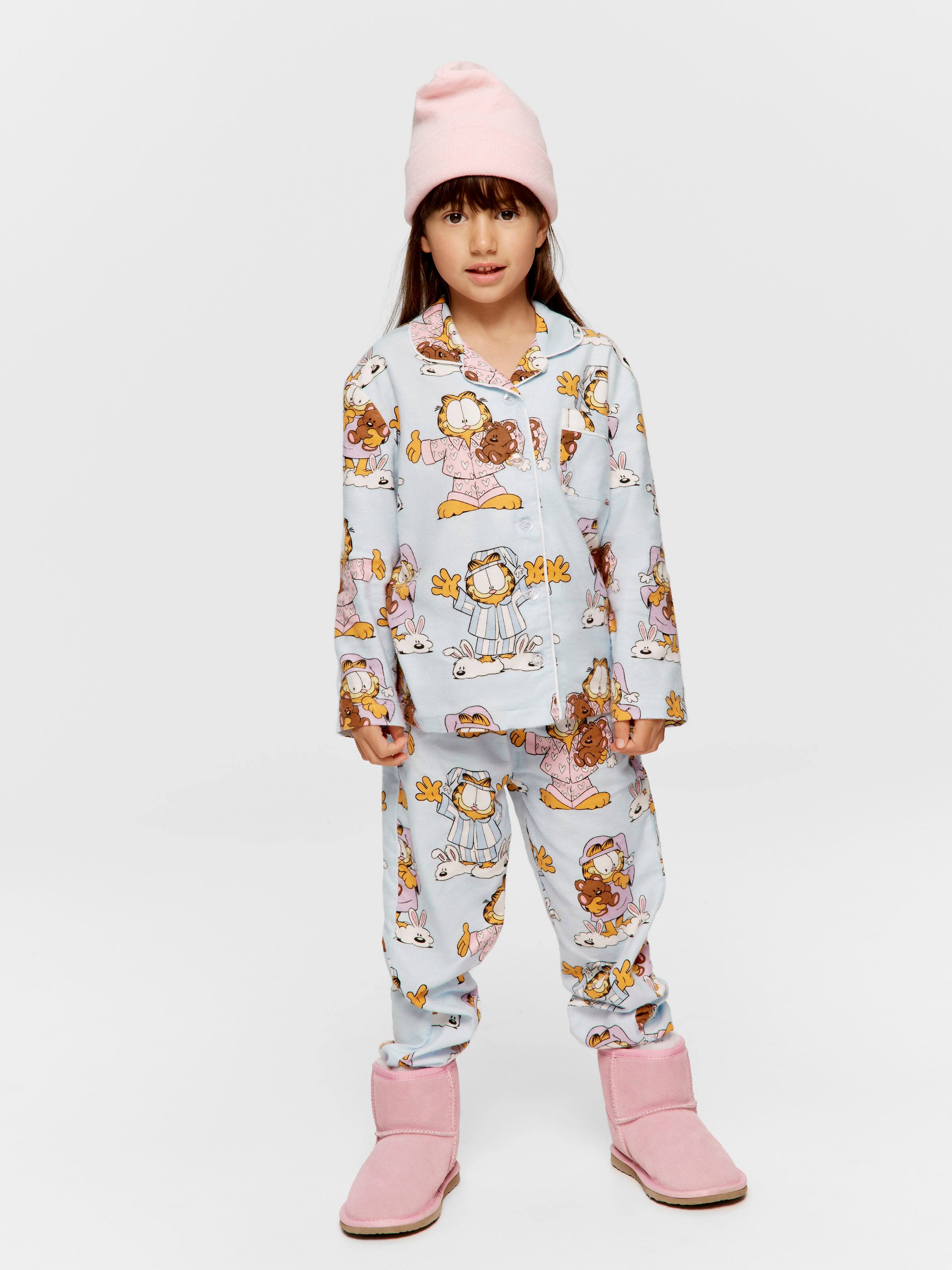 Jnr Girls Classic Garfield Pj Set