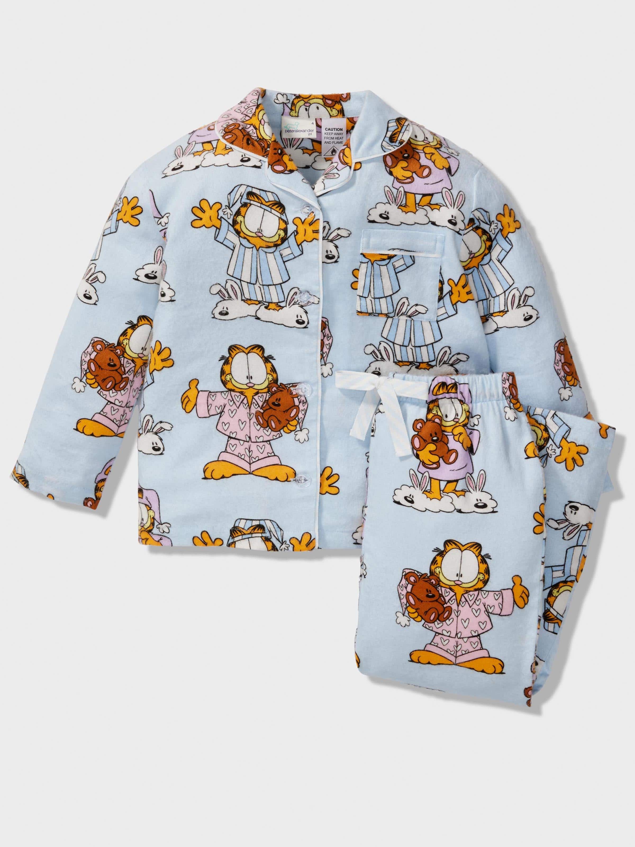 Girls Bedtime Garfield Classic Pj Set