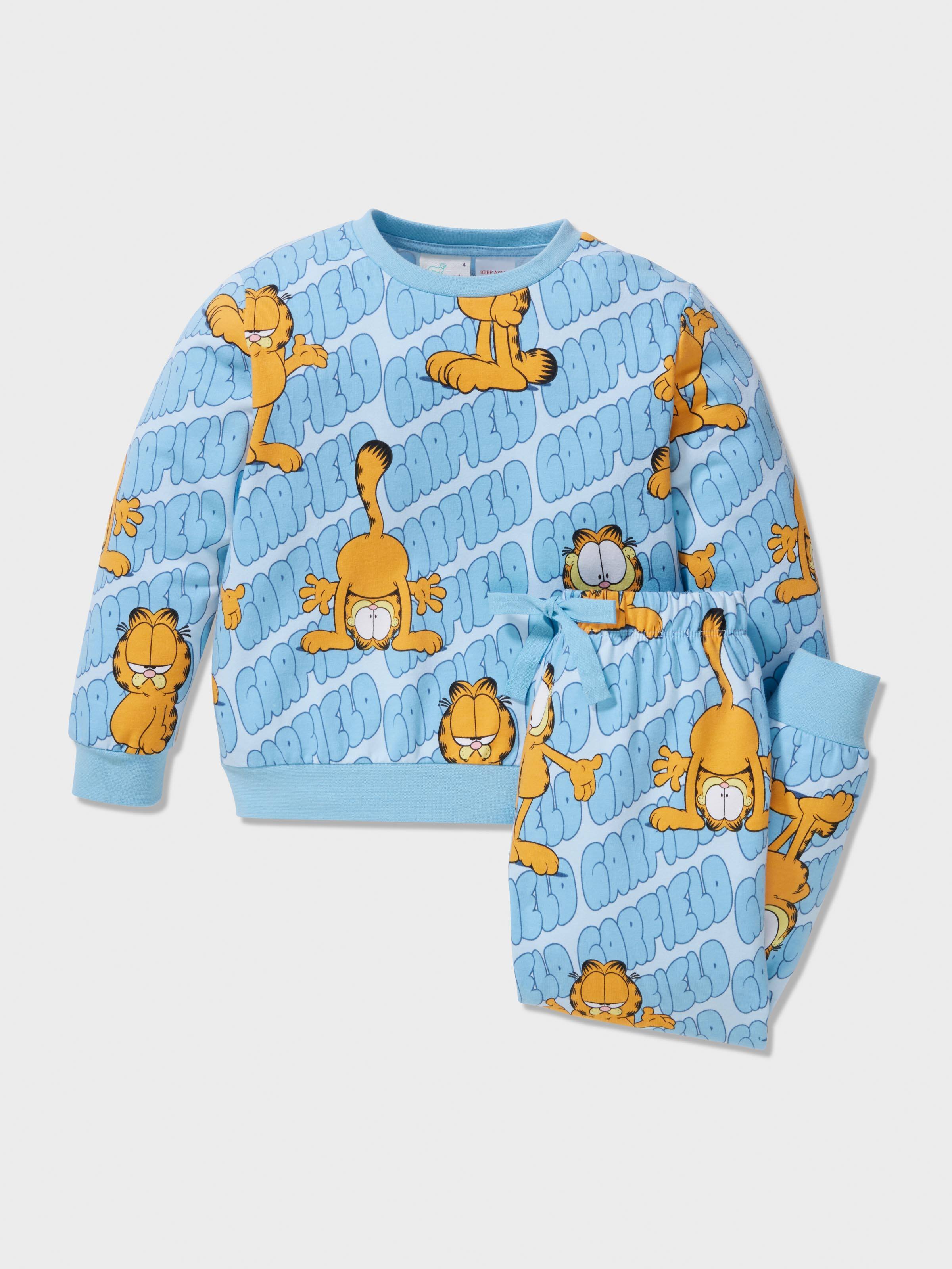 Jnr Kids Garfield Track Pj Set