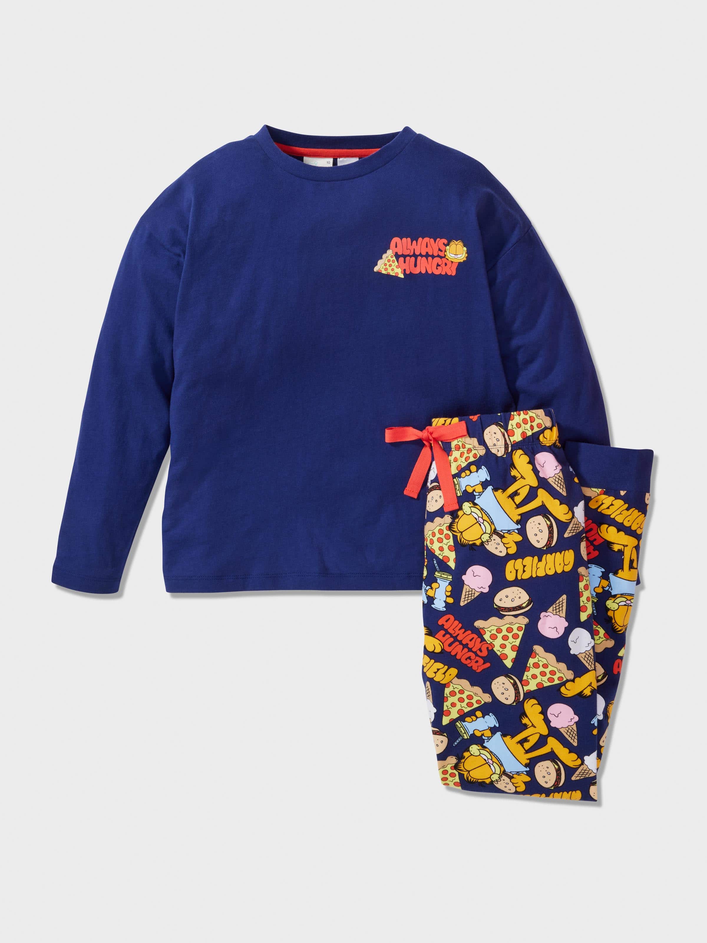 Image for Boys Always Hungry Garfield Pj Set from Peter Alexander