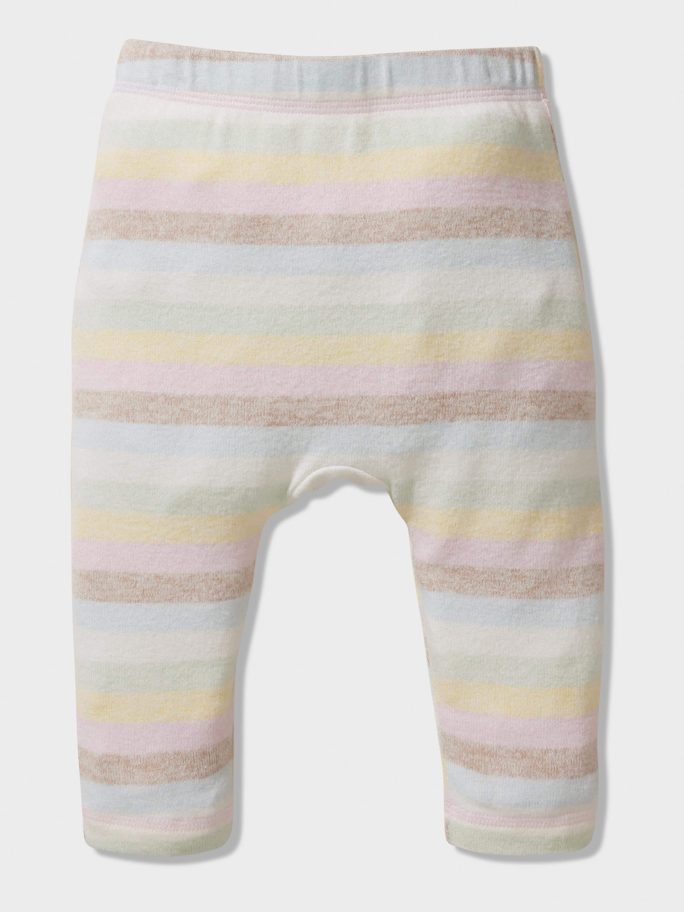 Baby Fuzzy Stripe Pj Set