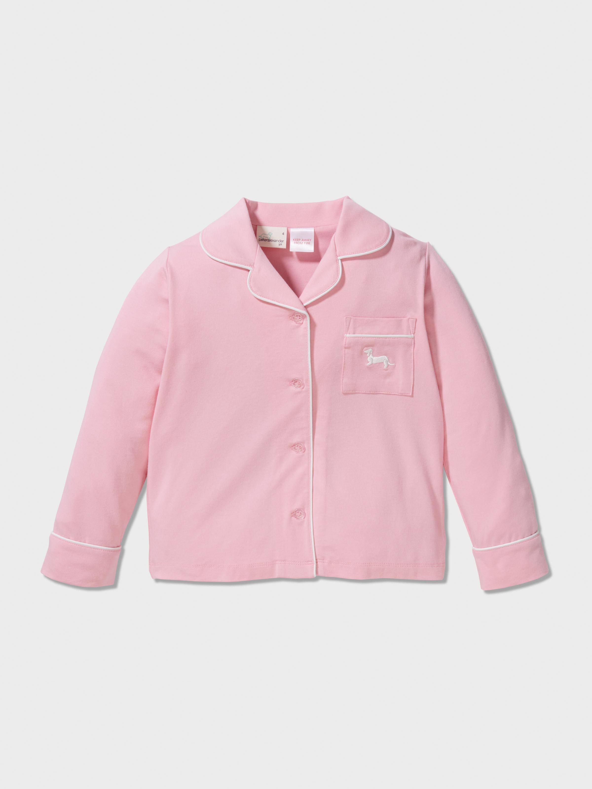 Image for Jnr Girls Pink Bamboo Classic Pj Set from Peter Alexander