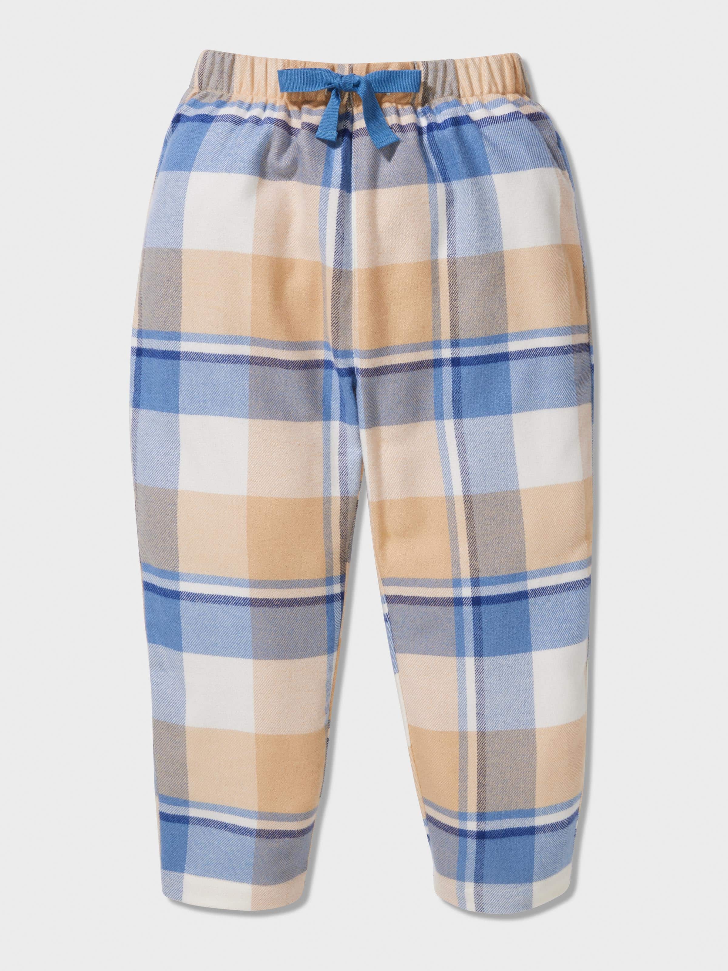 Boys Waffle Check Pj Set