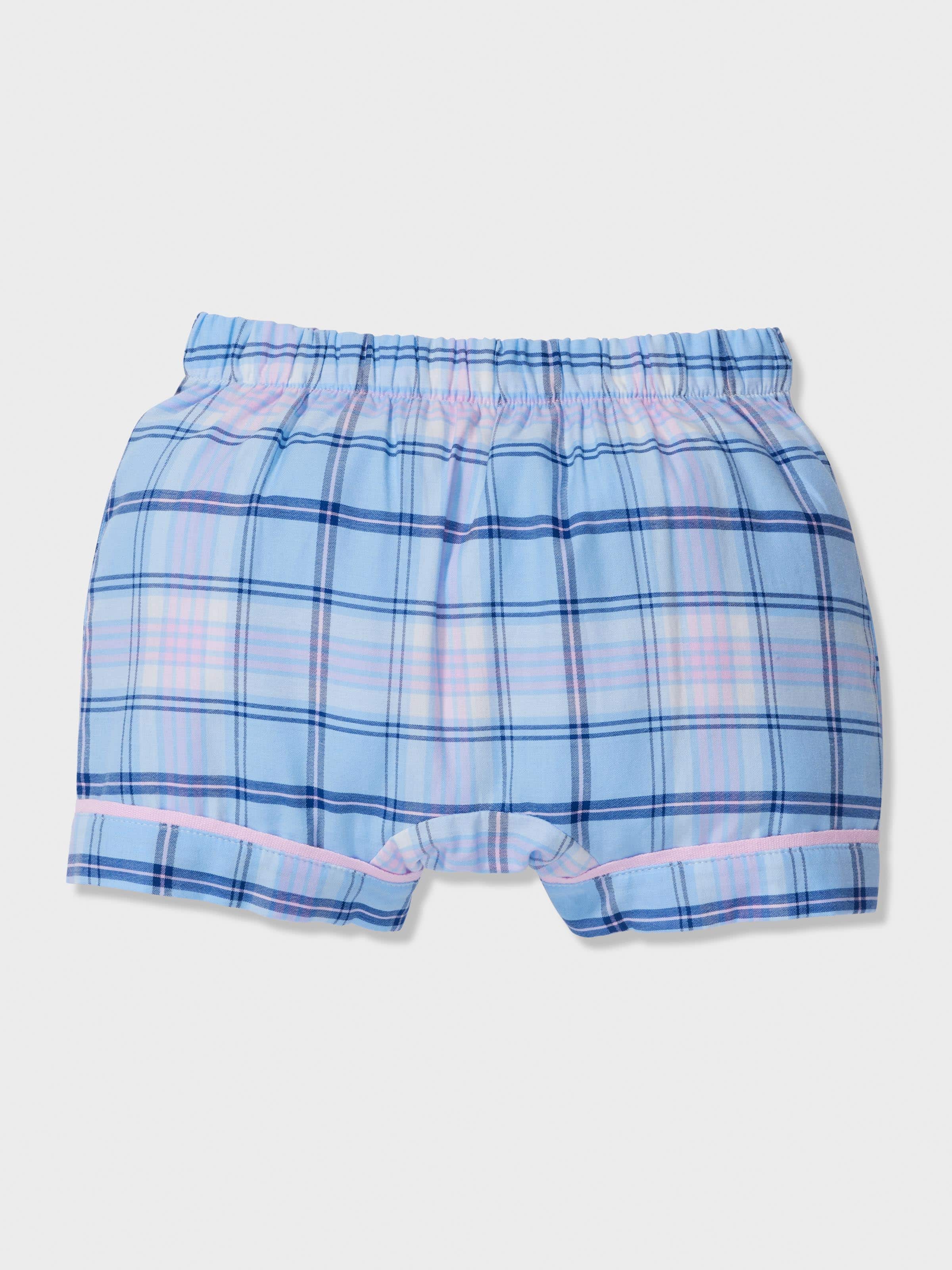 Baby Soft Check Classic Short Pj Set