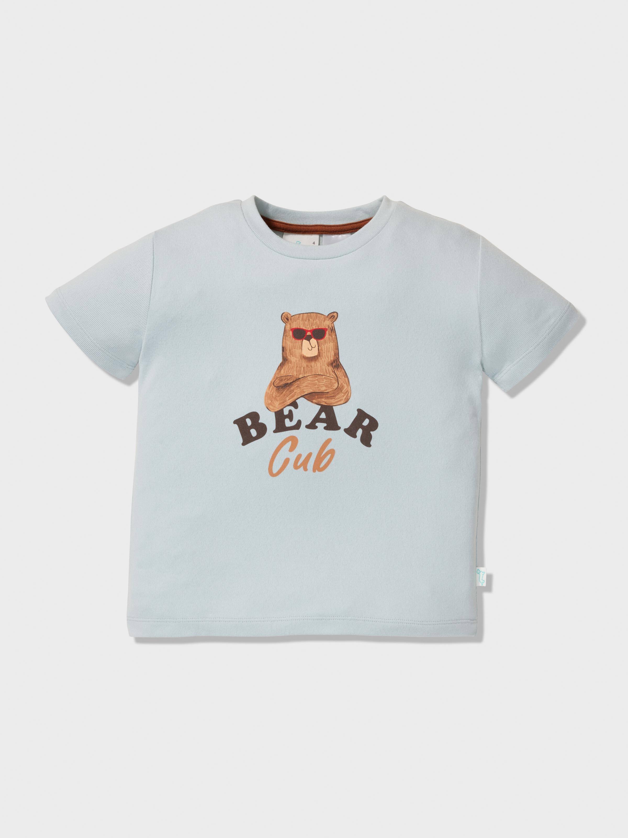 Image for Jnr Boys Bear Cub Short Pj Set from Peter Alexander