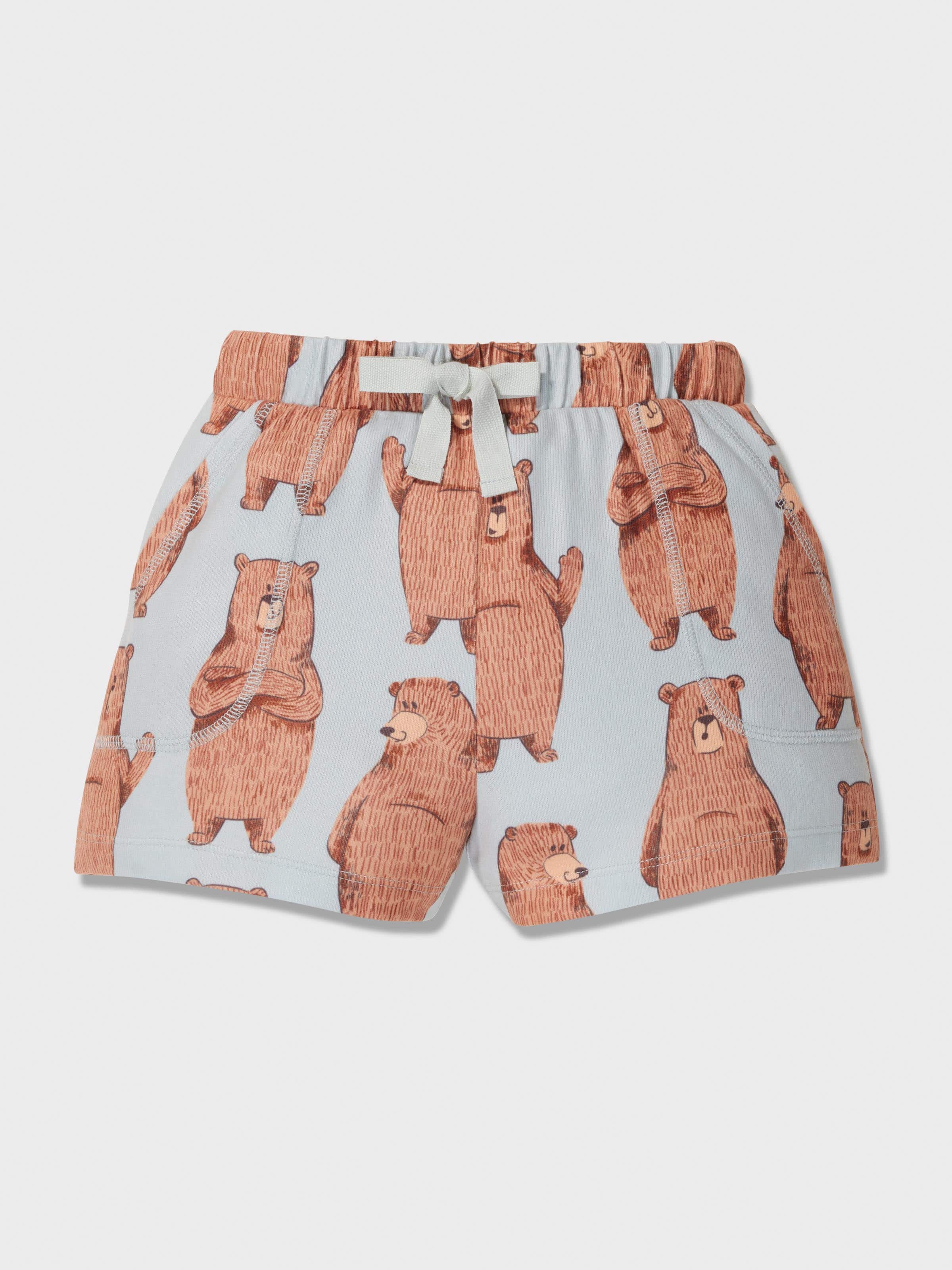 Jnr Boys Bear Cub Short Pj Set