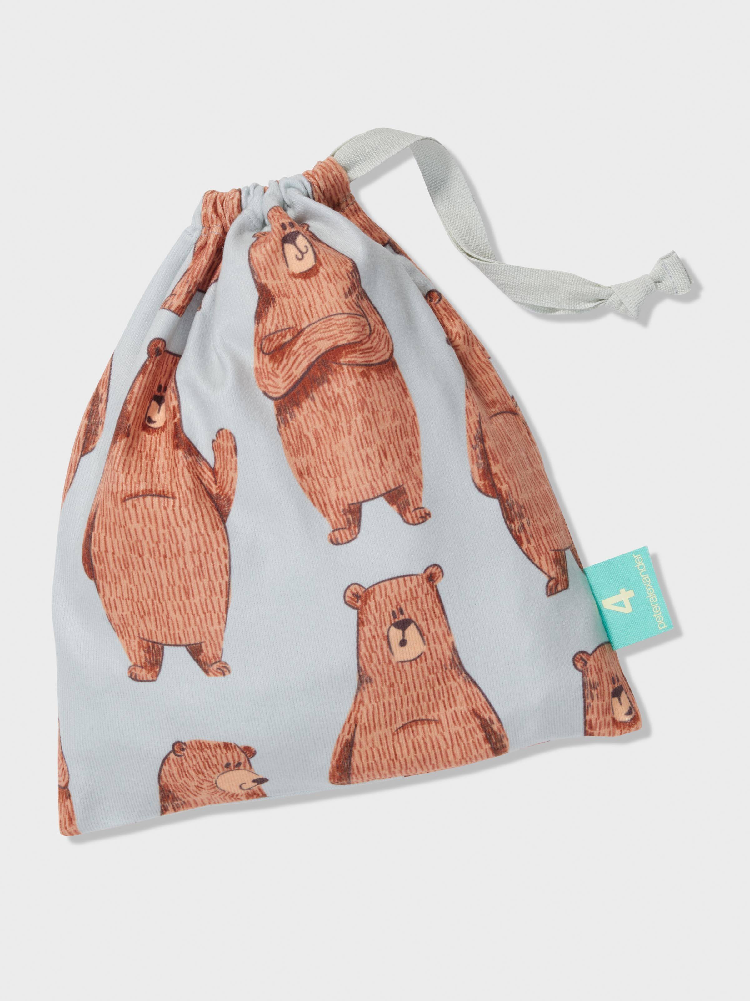 Image for Jnr Boys Bear Cub Short Pj Set from Peter Alexander
