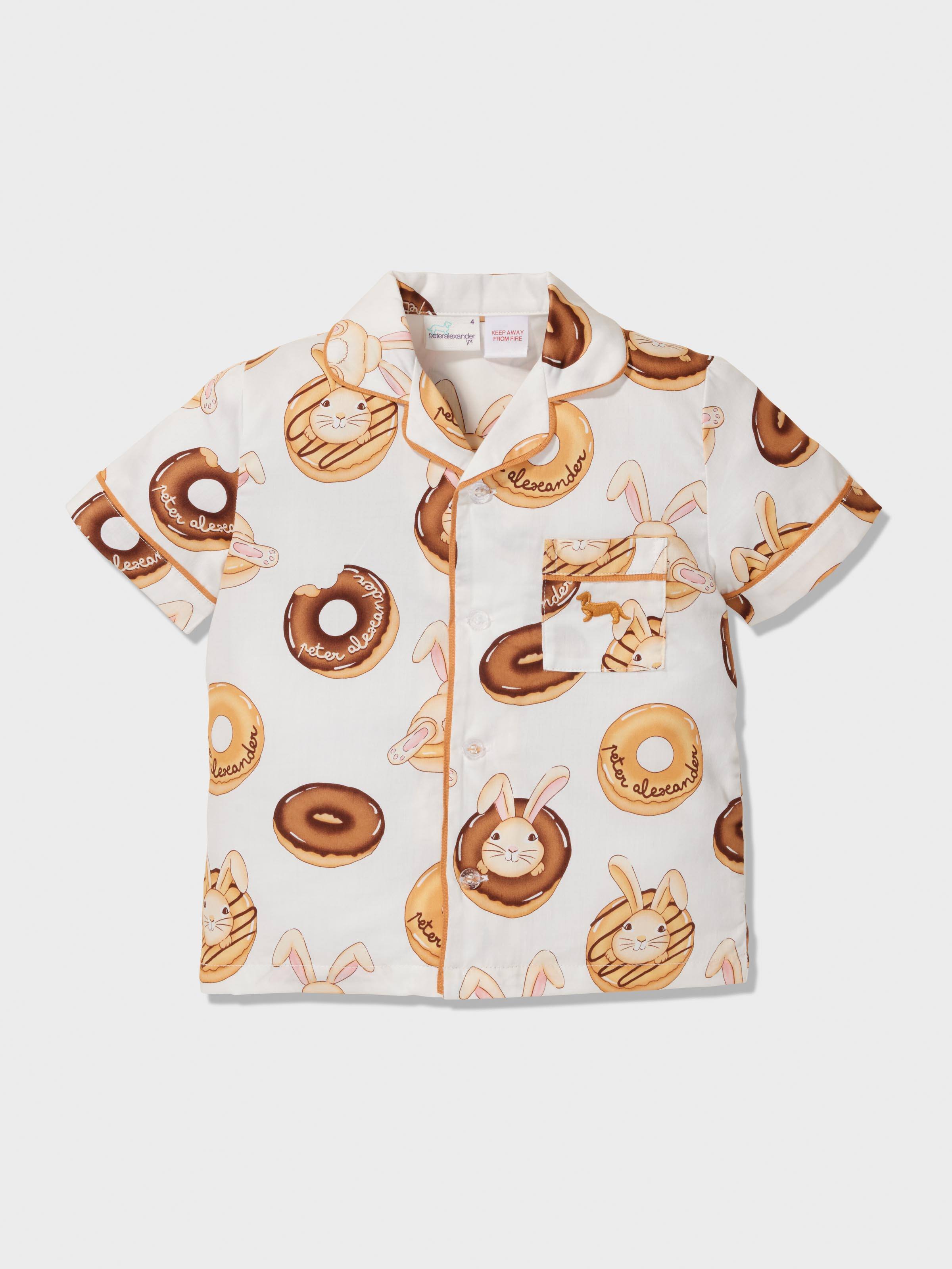 Image for Jnr Kids Caramel Doughnut Pj Set from Peter Alexander