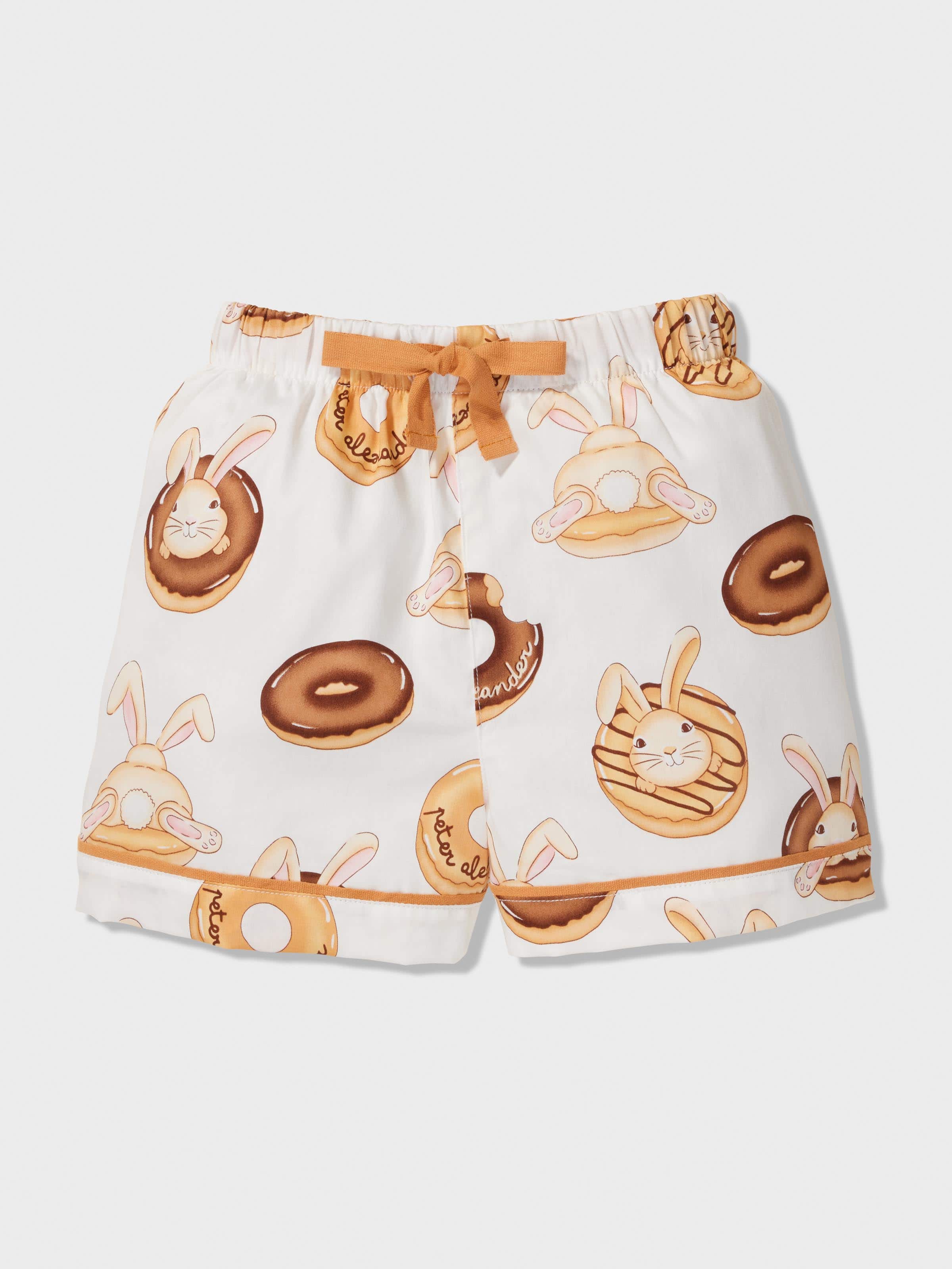 Kids Caramel Doughnut Pj Set