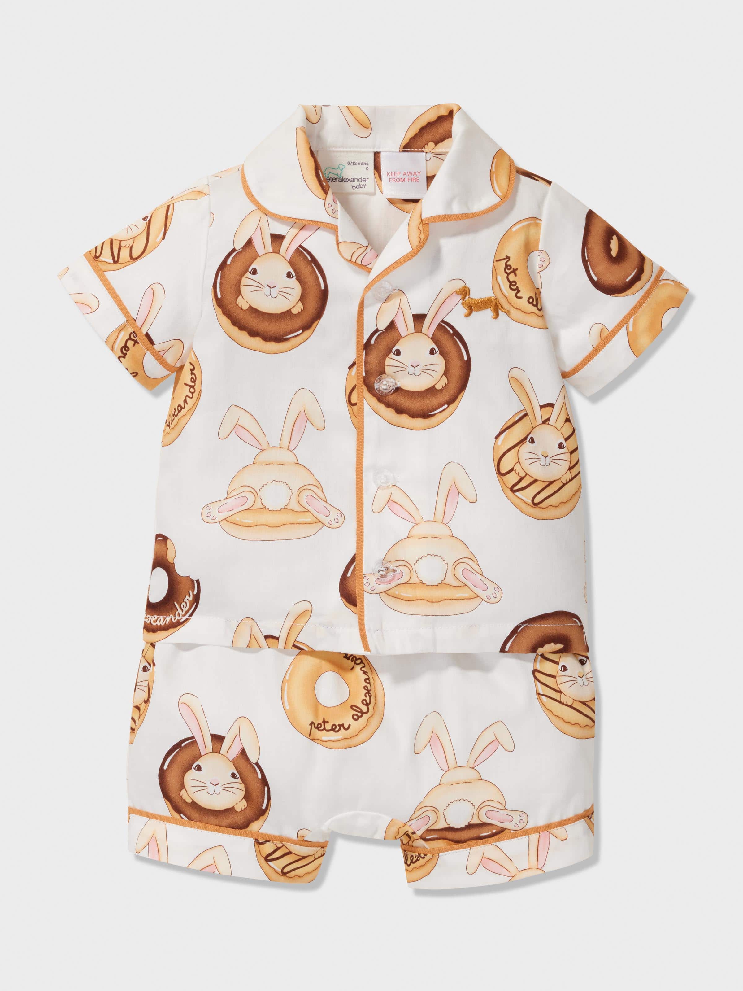 Baby Caramel Doughnut Pj Set